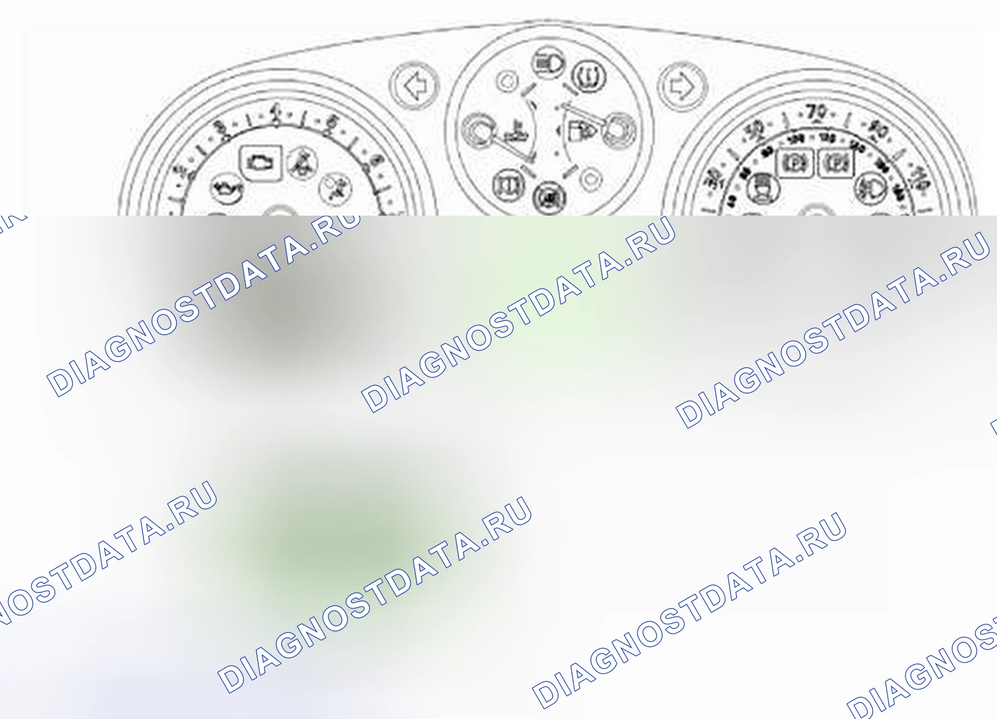 Рис. 17: Индикация состояния. Land Rover Range Rover Sport L320