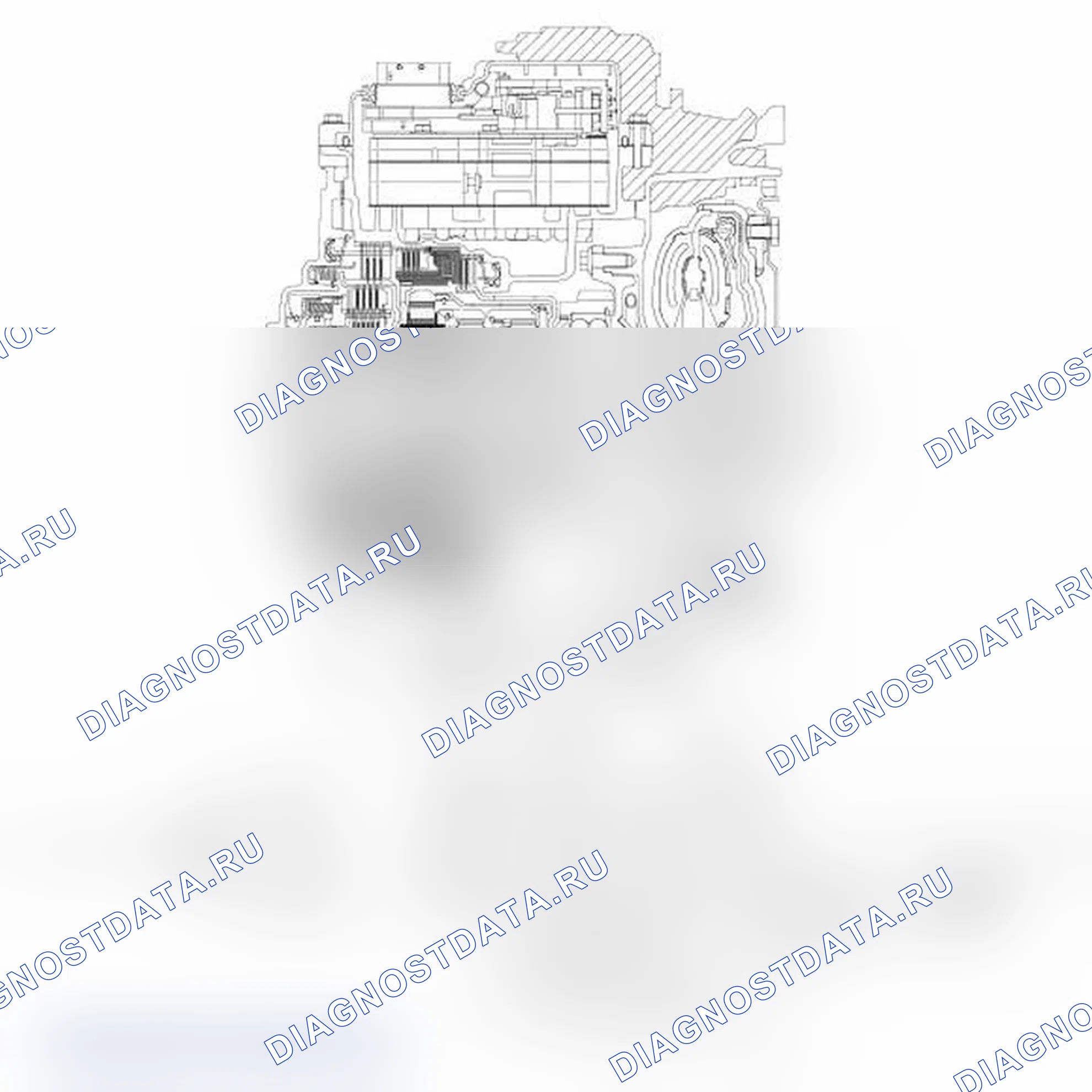 Рис. 109: Одностороннее сцепление (OWC). Ford Edge I