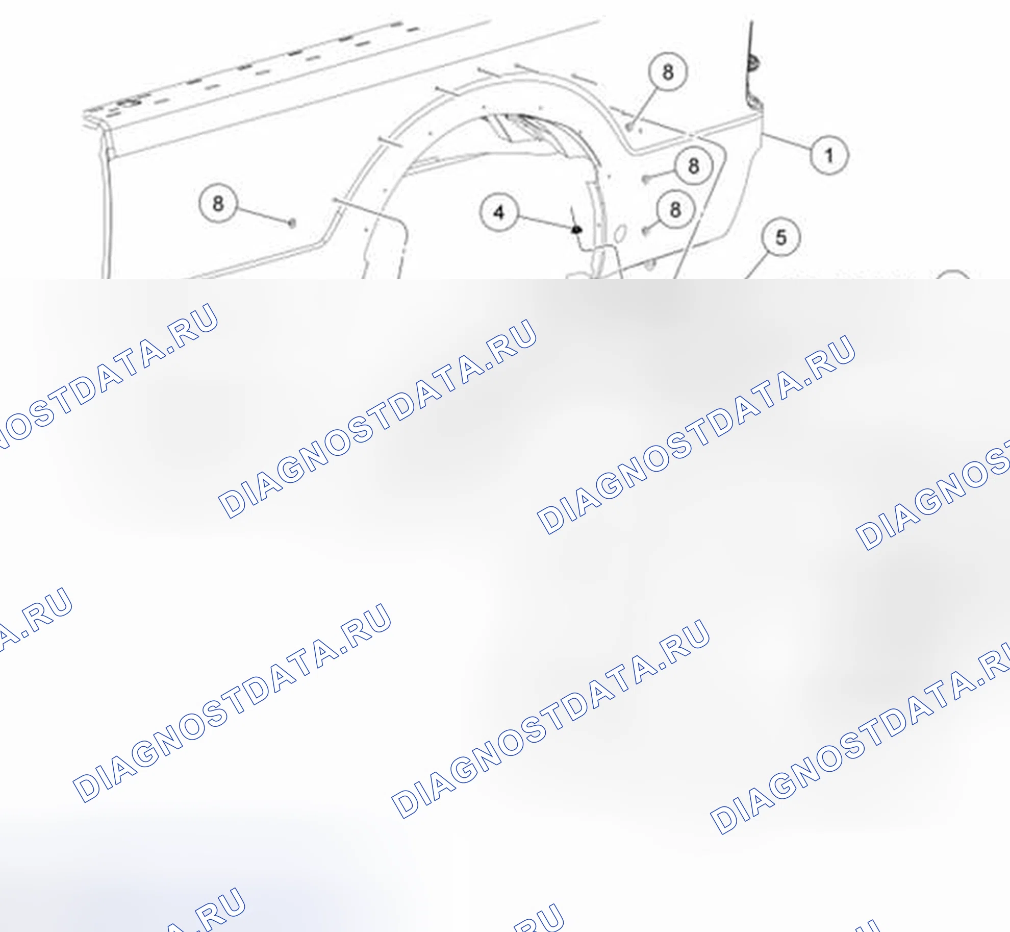 Рис. 29: Кранец. Ford Pickup F250 Super Duty II