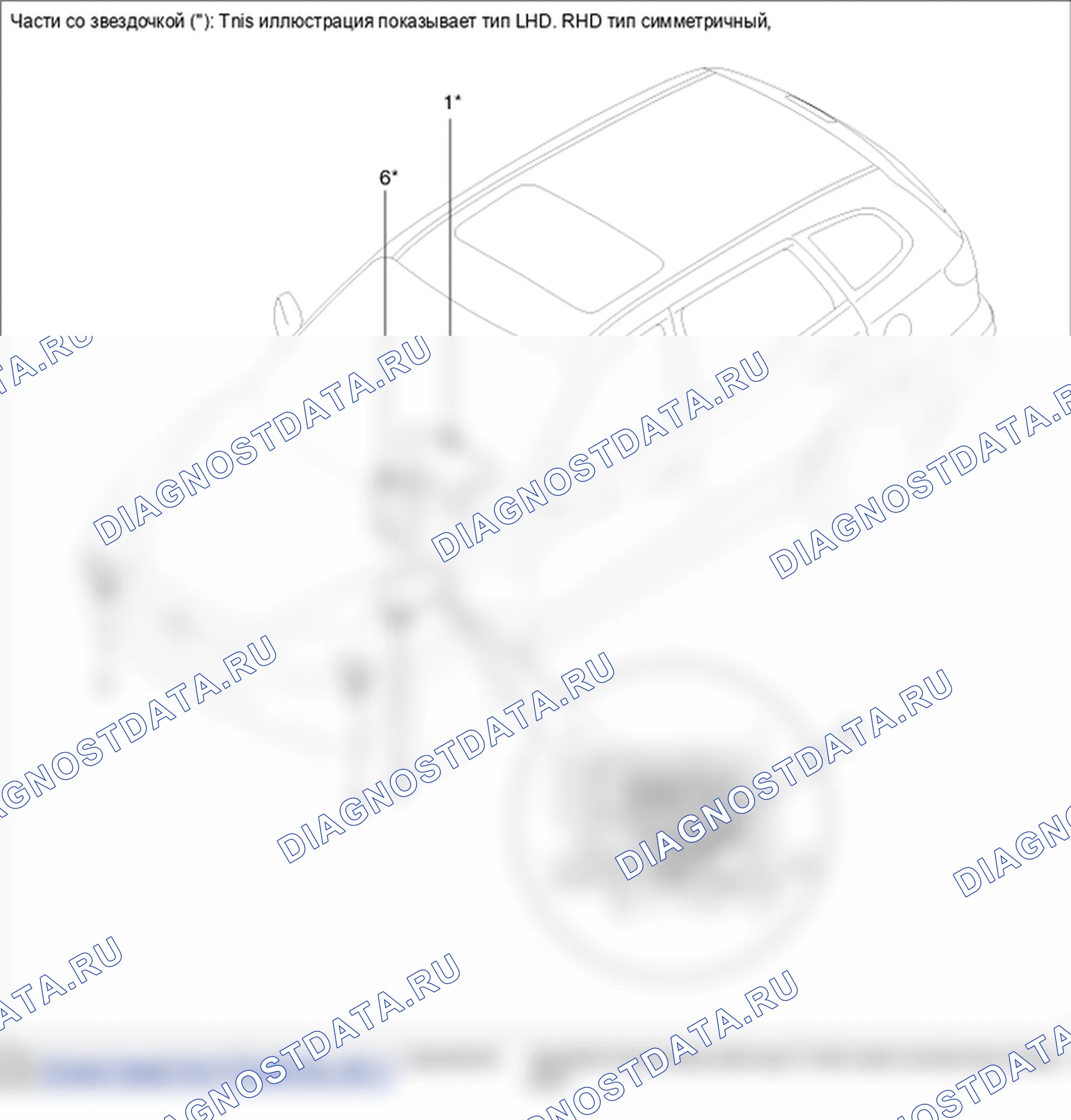 Компоненты и их расположение. Hyundai Santa Fe CM