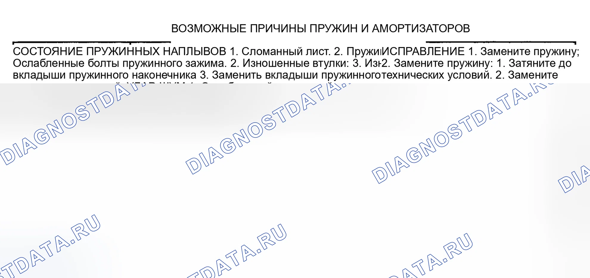 Рис. 7: ПРУЖИНЫ И АМОРТИЗАТОРЫ. Dodge Cab & Chassis R3500 
