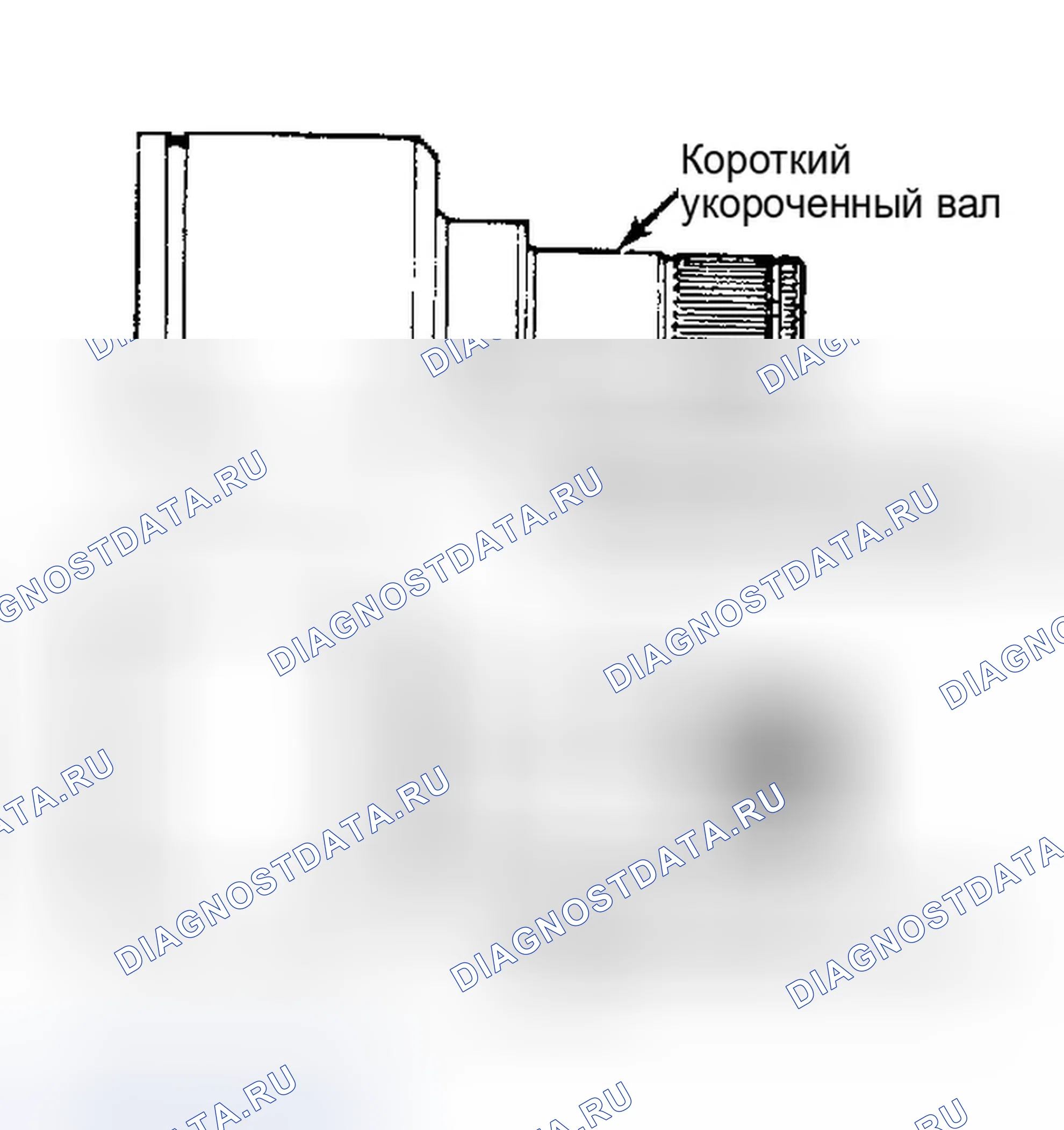 Рис. 16: Разборка (соединение Tempo и Topaz - Plunge CV). Ford Escort V рестайлинг