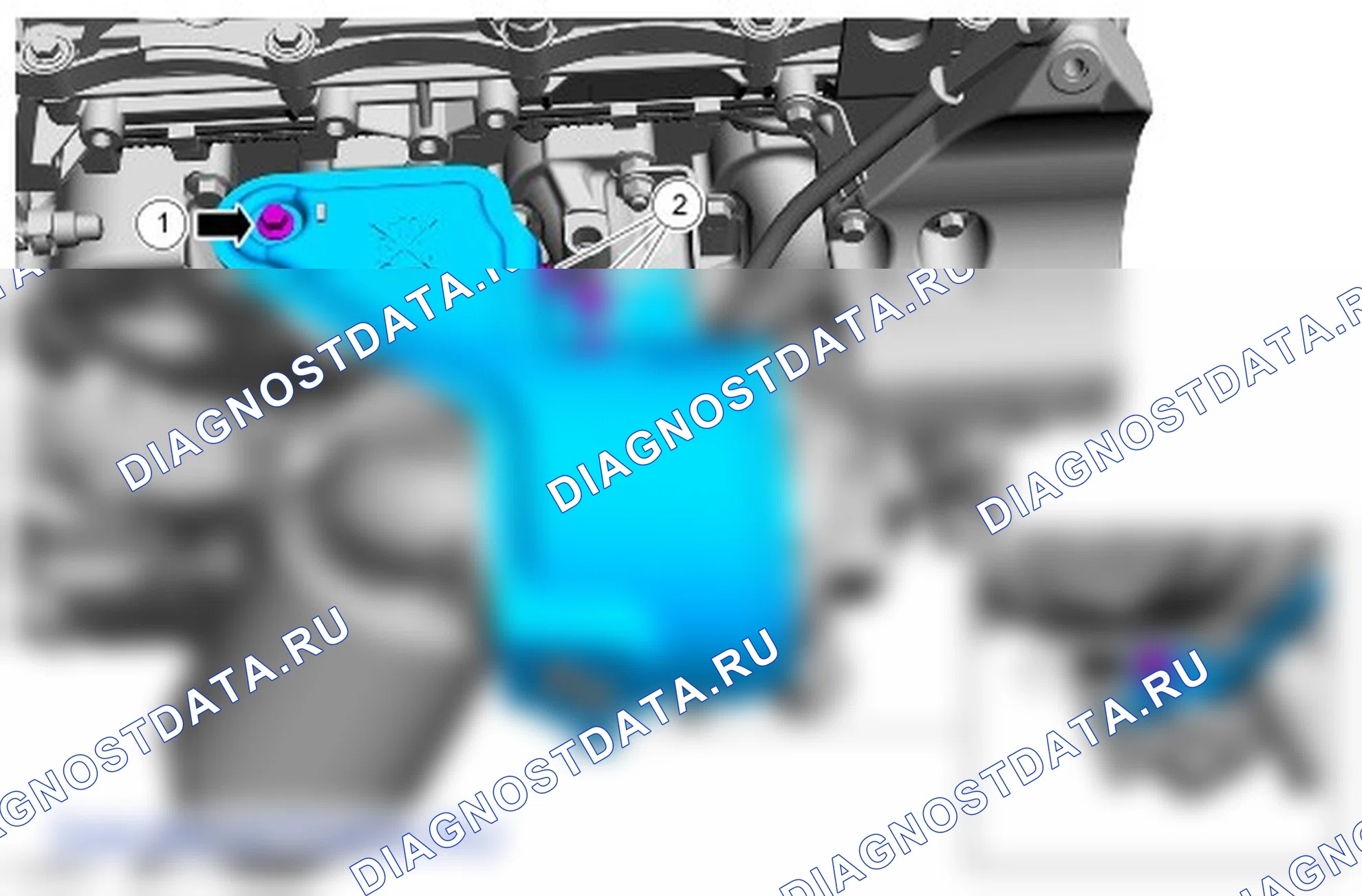 Как установить двигатель. Ford Transit VIII