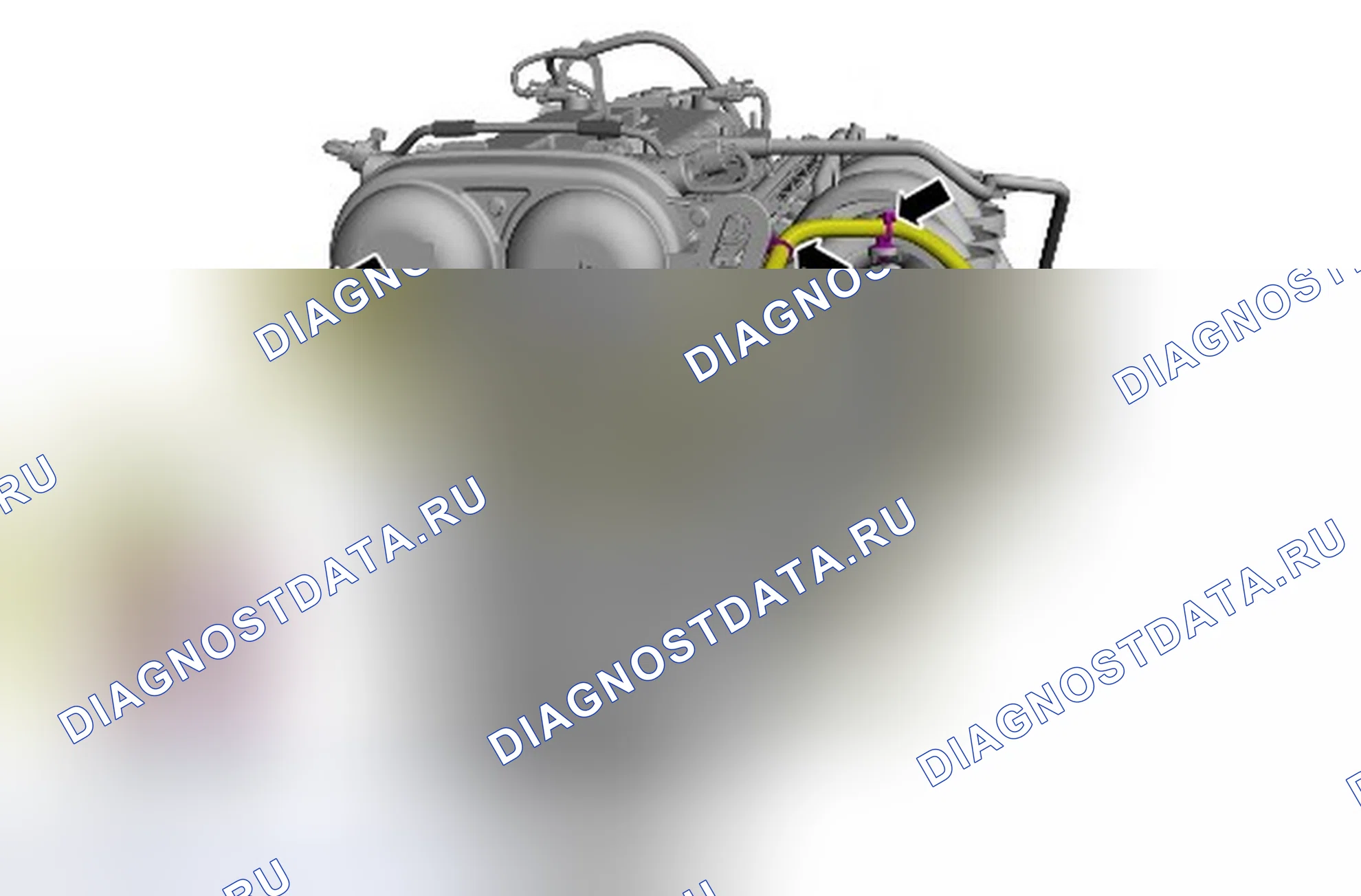 Разборка двигателя. Ford Mondeo IV