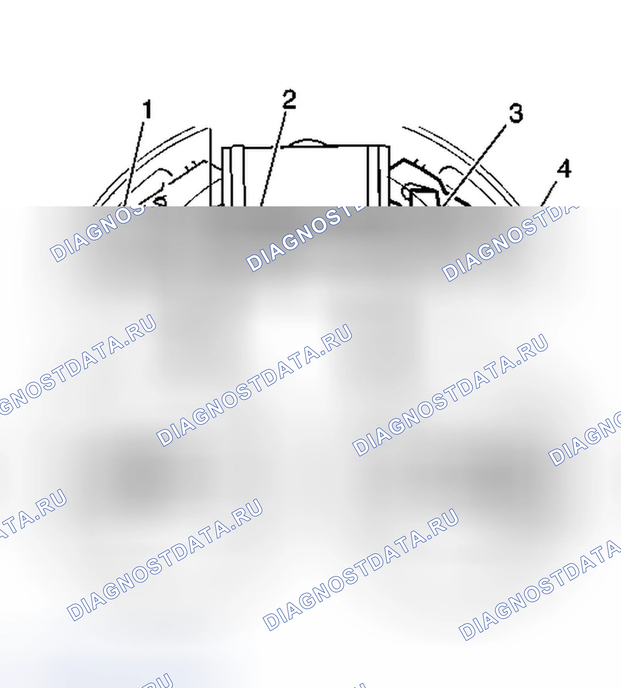 Рис. 22: Проверка оборудования для регулировки барабанного тормоза. Chevrolet Equinox I