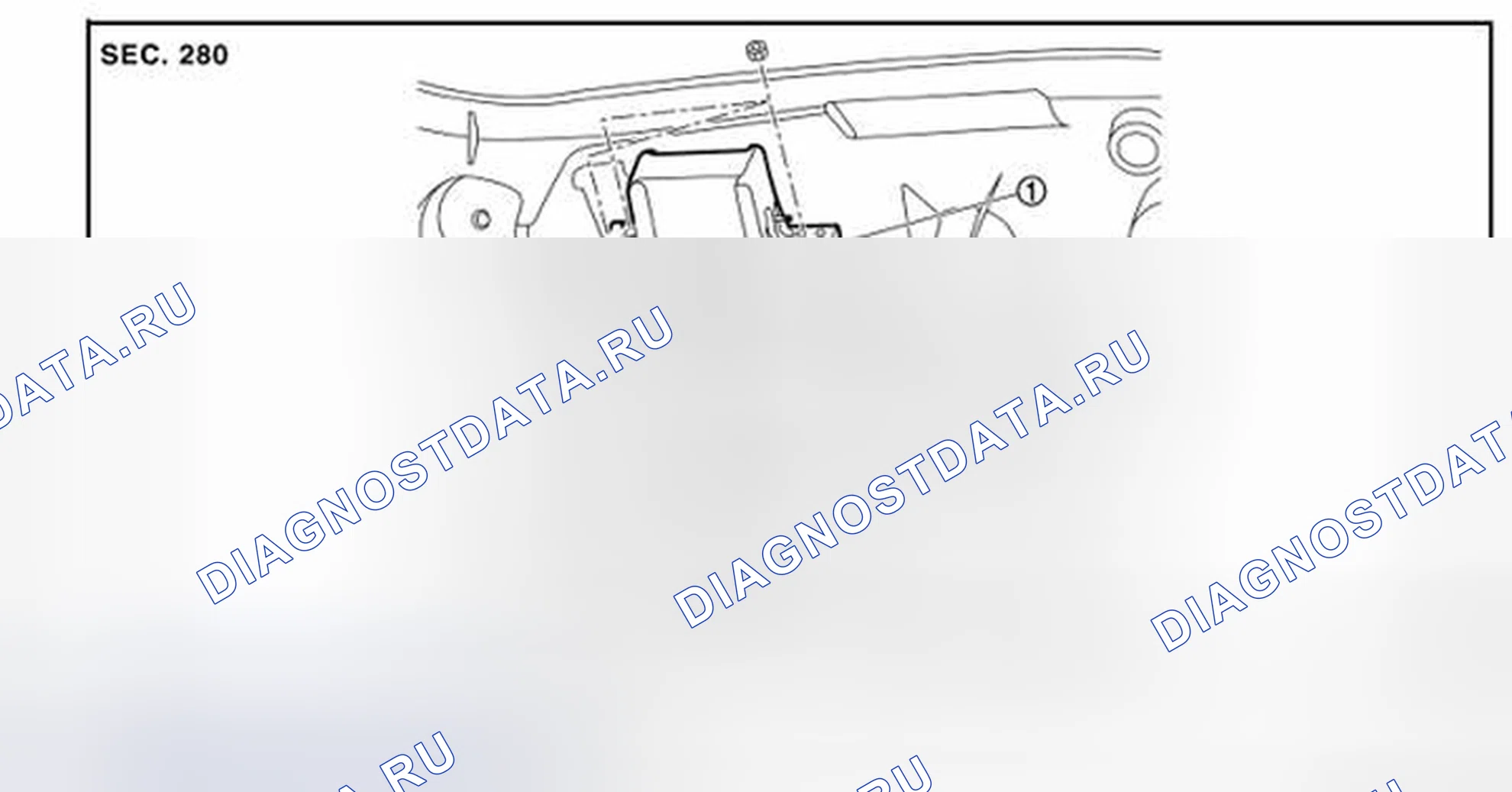 Рис. 53: Разнесенный вид. Nissan Murano Z51 рестайлинг 2