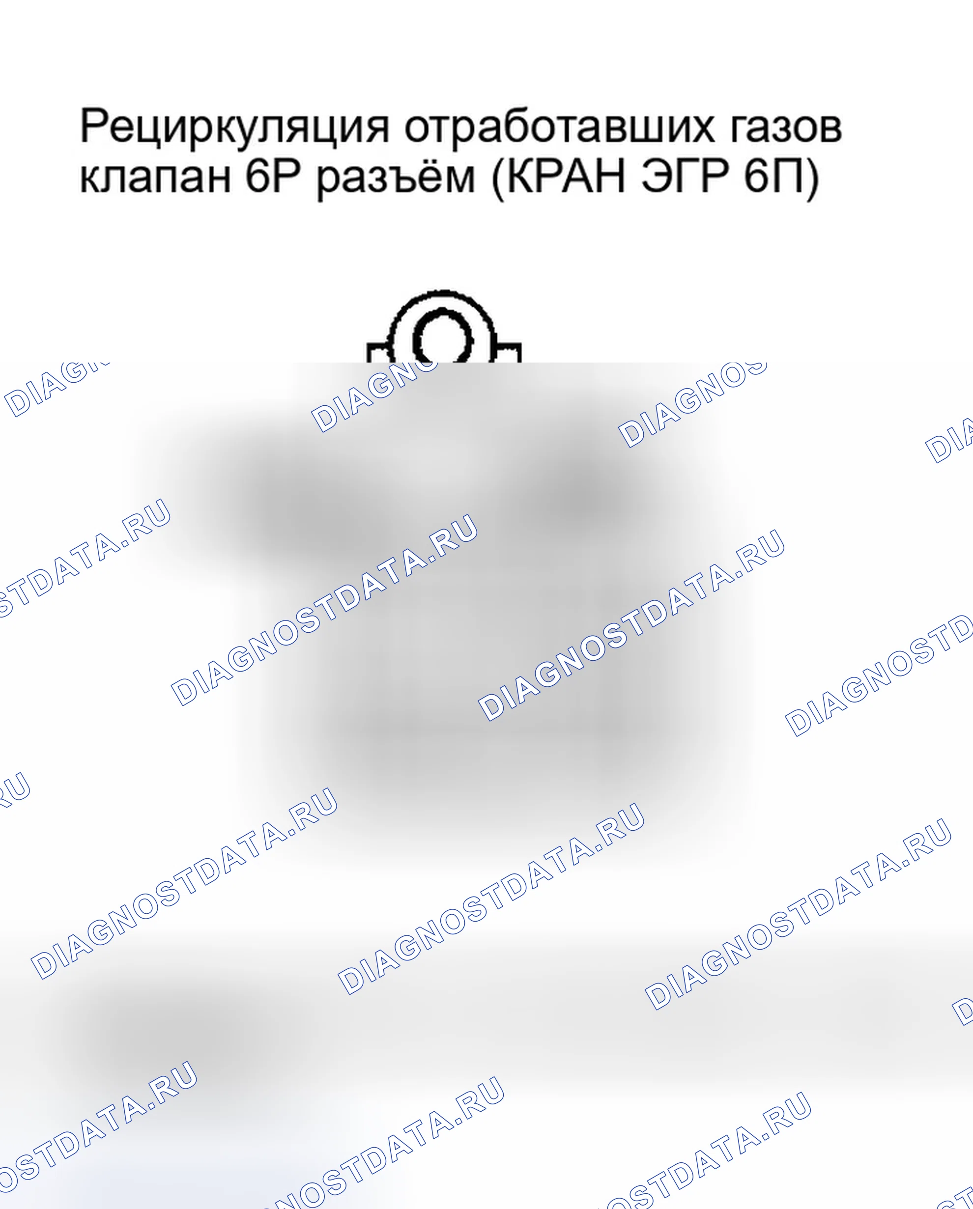 Рис. 5: P0404 расшифровка кода ошибки: Проблема диапазона/производительности схемы управления рециркуляция отработавших газов. Honda Ridgeline I