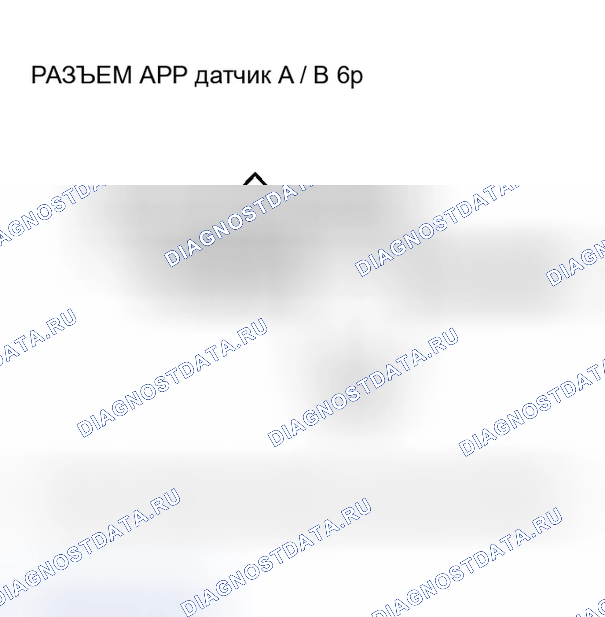 Рис. 219: расшифровка кода ошибки P2127: Цепь низкого напряжения датчика B APP (датчик положения дроссельной заслонки E). Honda Odyssey I