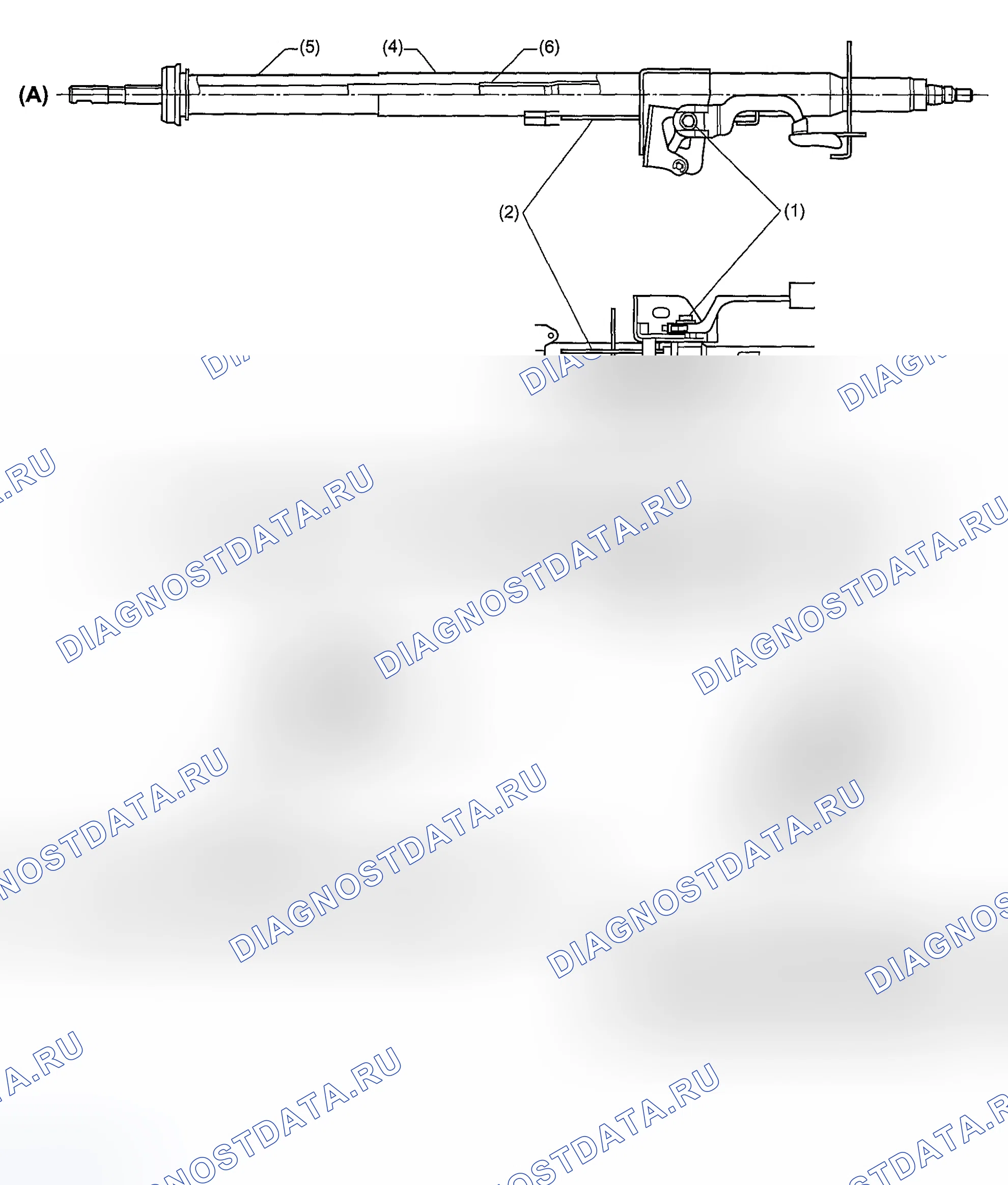 Рис. 2: ЭНЕРГОПОГЛОЩАЮЩИЙ МЕХАНИЗМ. Subaru Forester SG