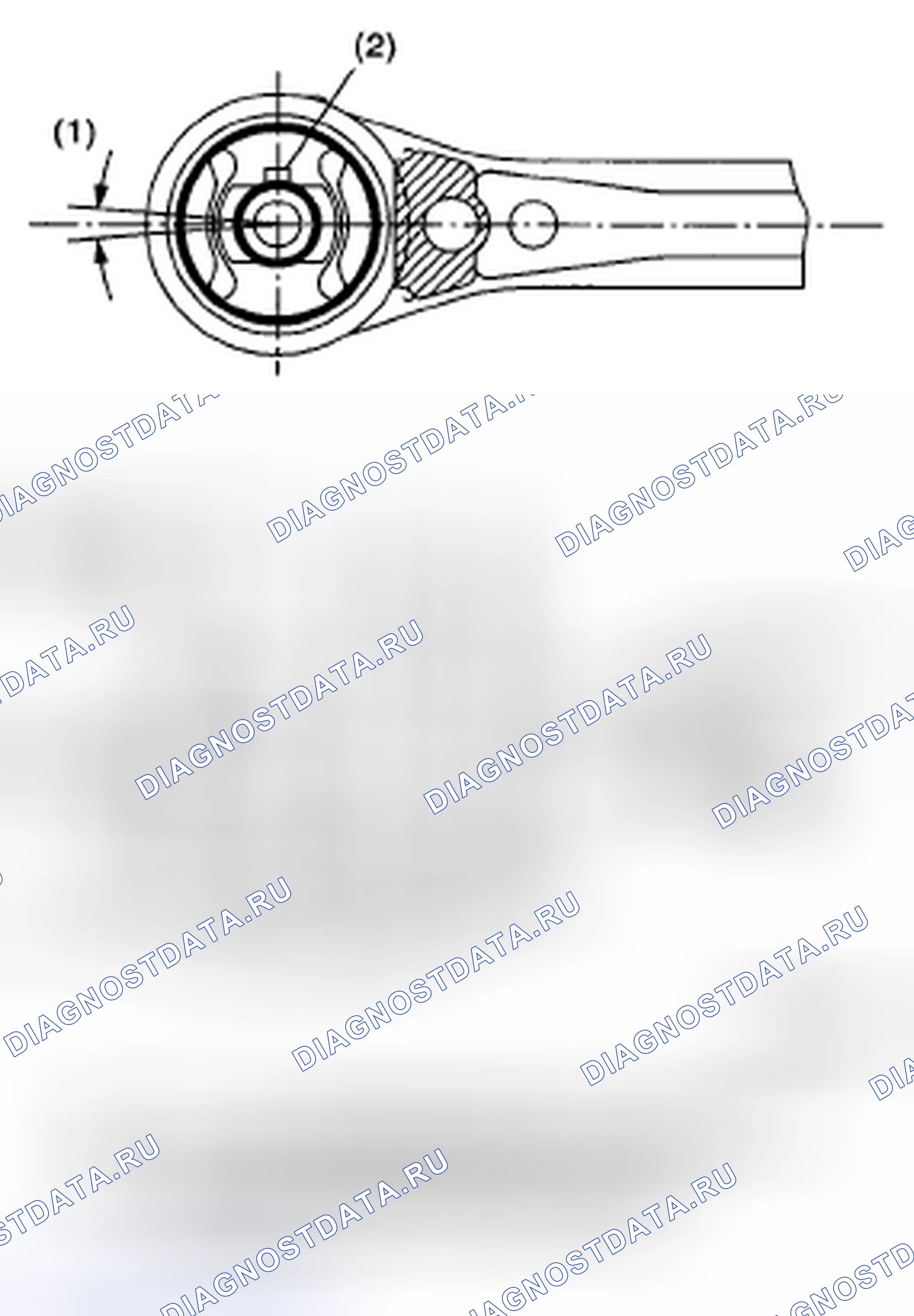 Рис. 51: ПЕРЕДНЯЯ ВТУЛКА. Subaru Outback BP рестайлинг