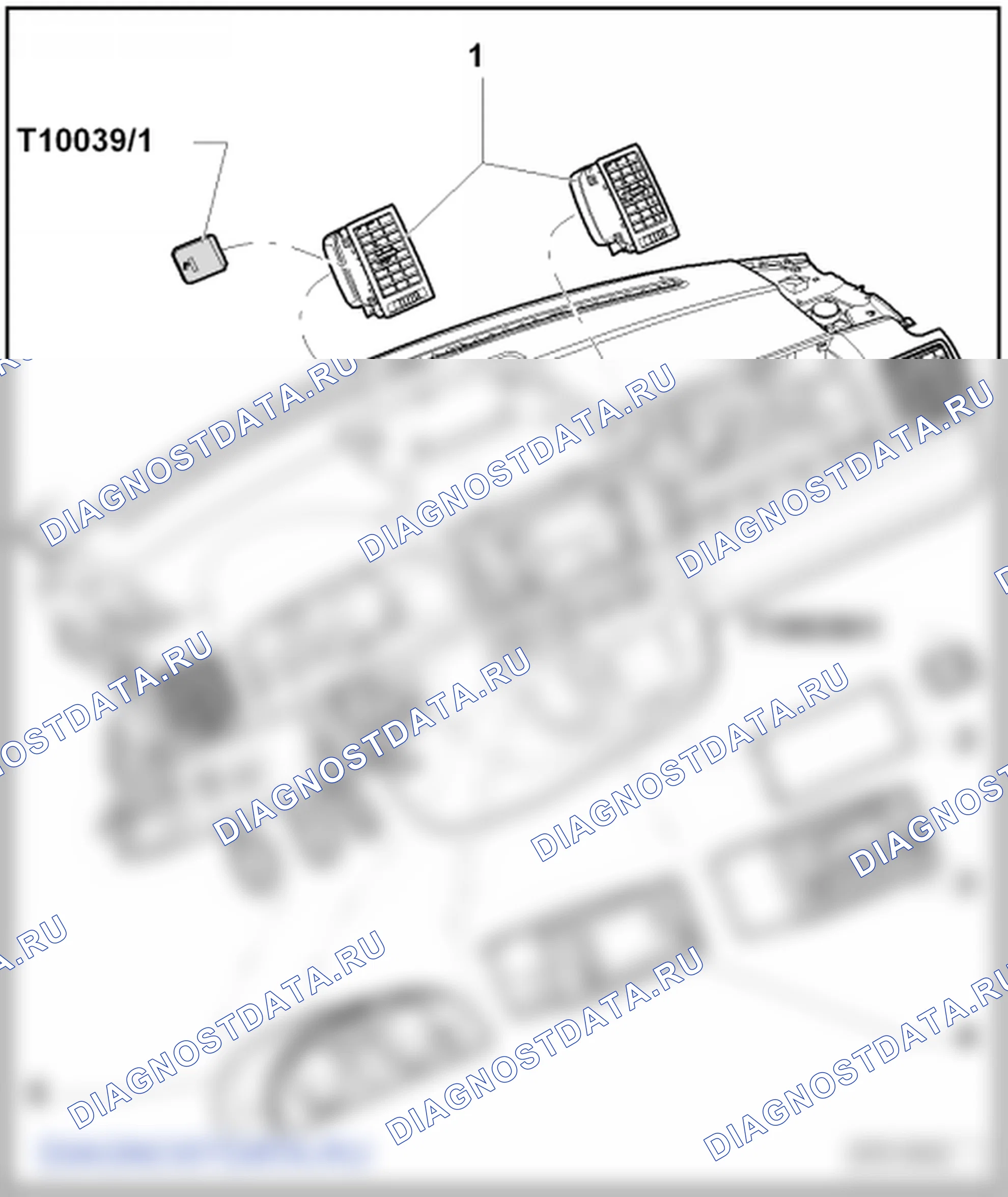 Передняя панель. Volkswagen Transporter T5