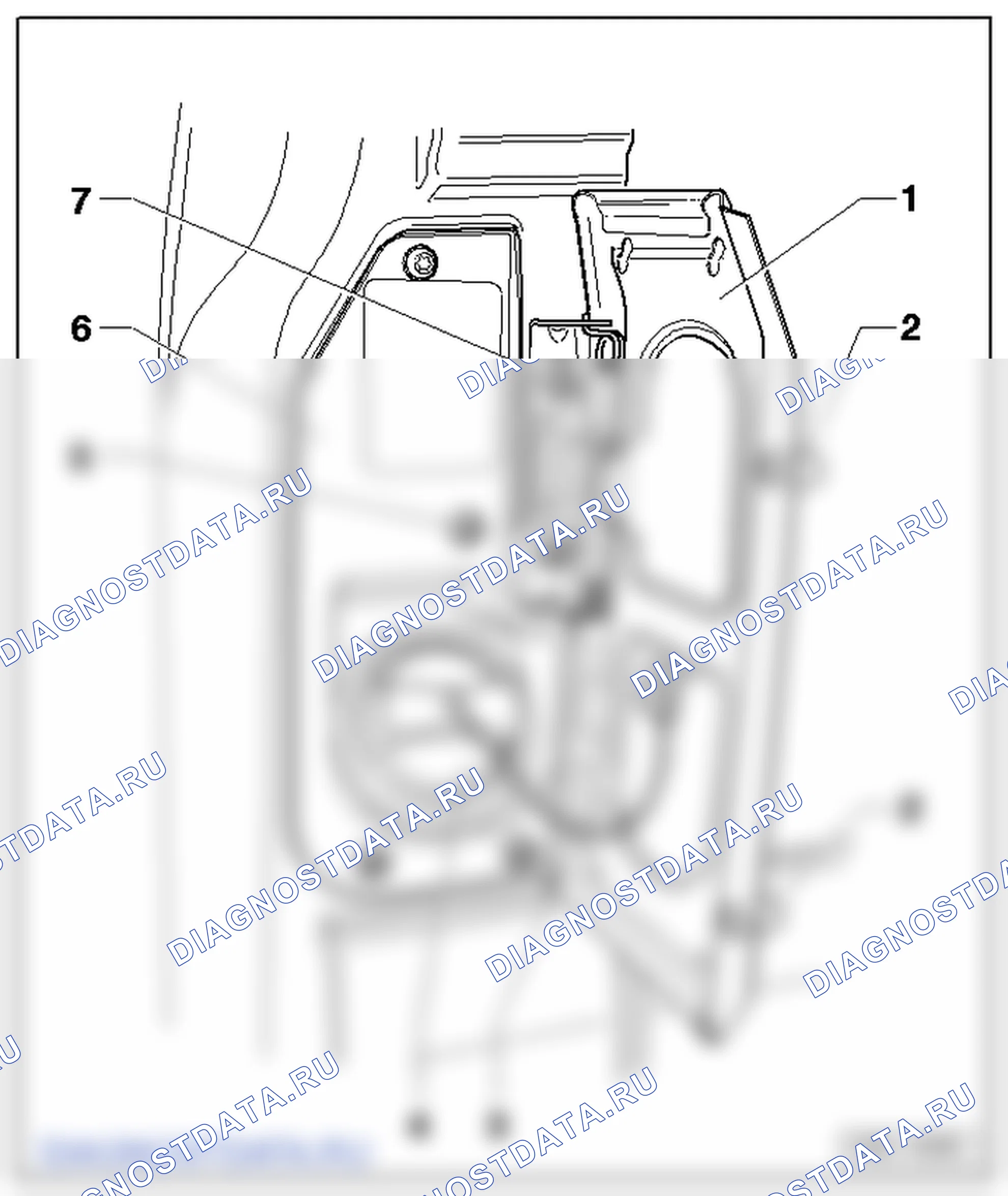 Лючок топливного бака. Volkswagen Crafter I