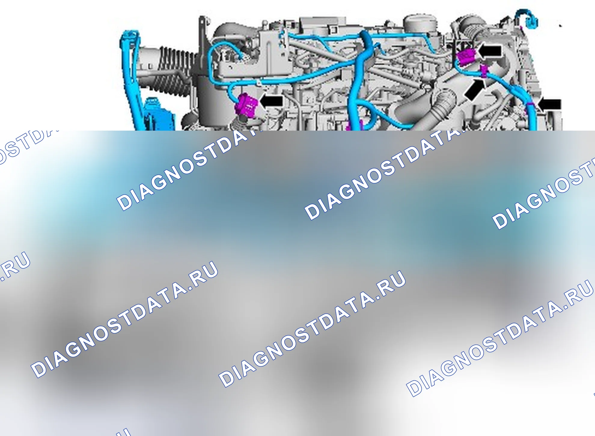 Как установить присоединяемые детали двигателя. Ford Grand C-MAX II