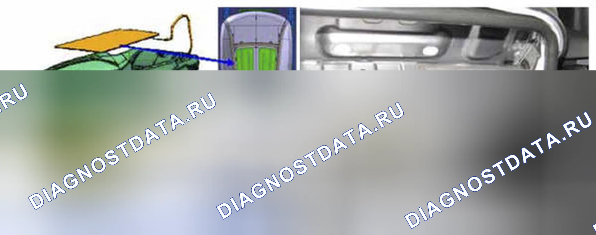 Рис. 251: Расположение компонентов. Hyundai Accent IV