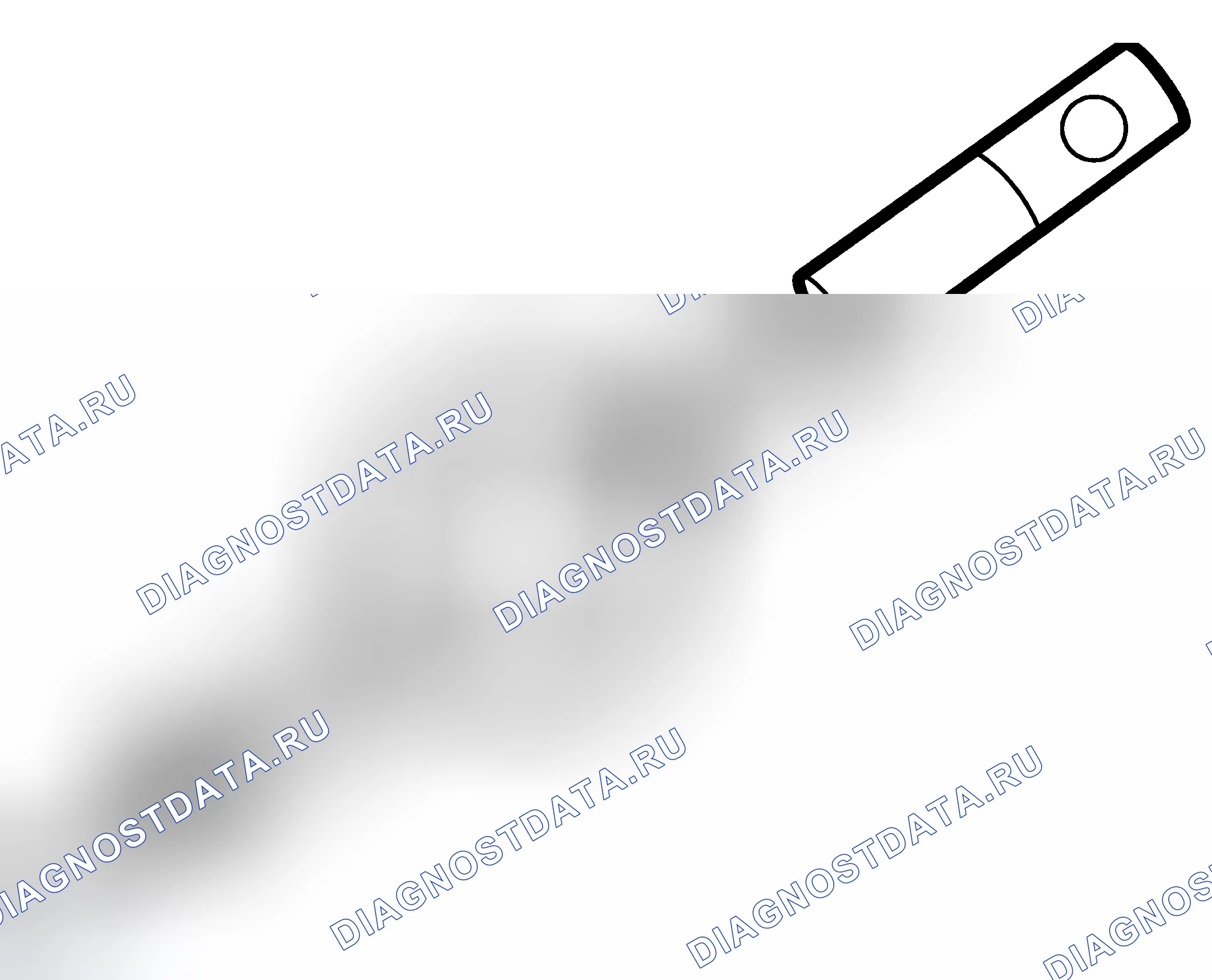 Рис. 378: 87 92 194 Комплект циферблатного индикатора. Kia Picanto II рестайлинг