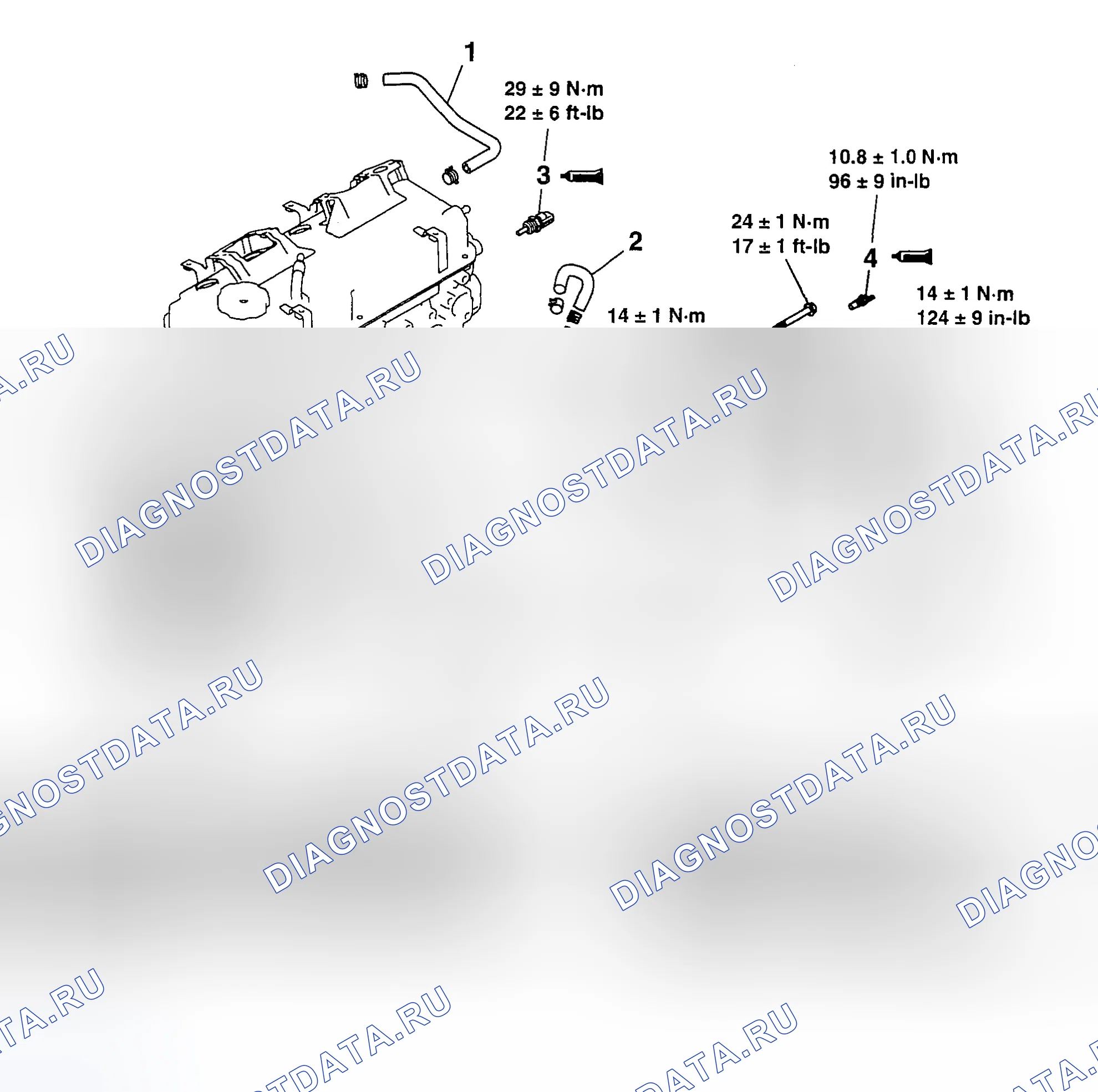 Рис. 440: ДЕМОНТАЖ И МОНТАЖ. Mazda MX-30 I