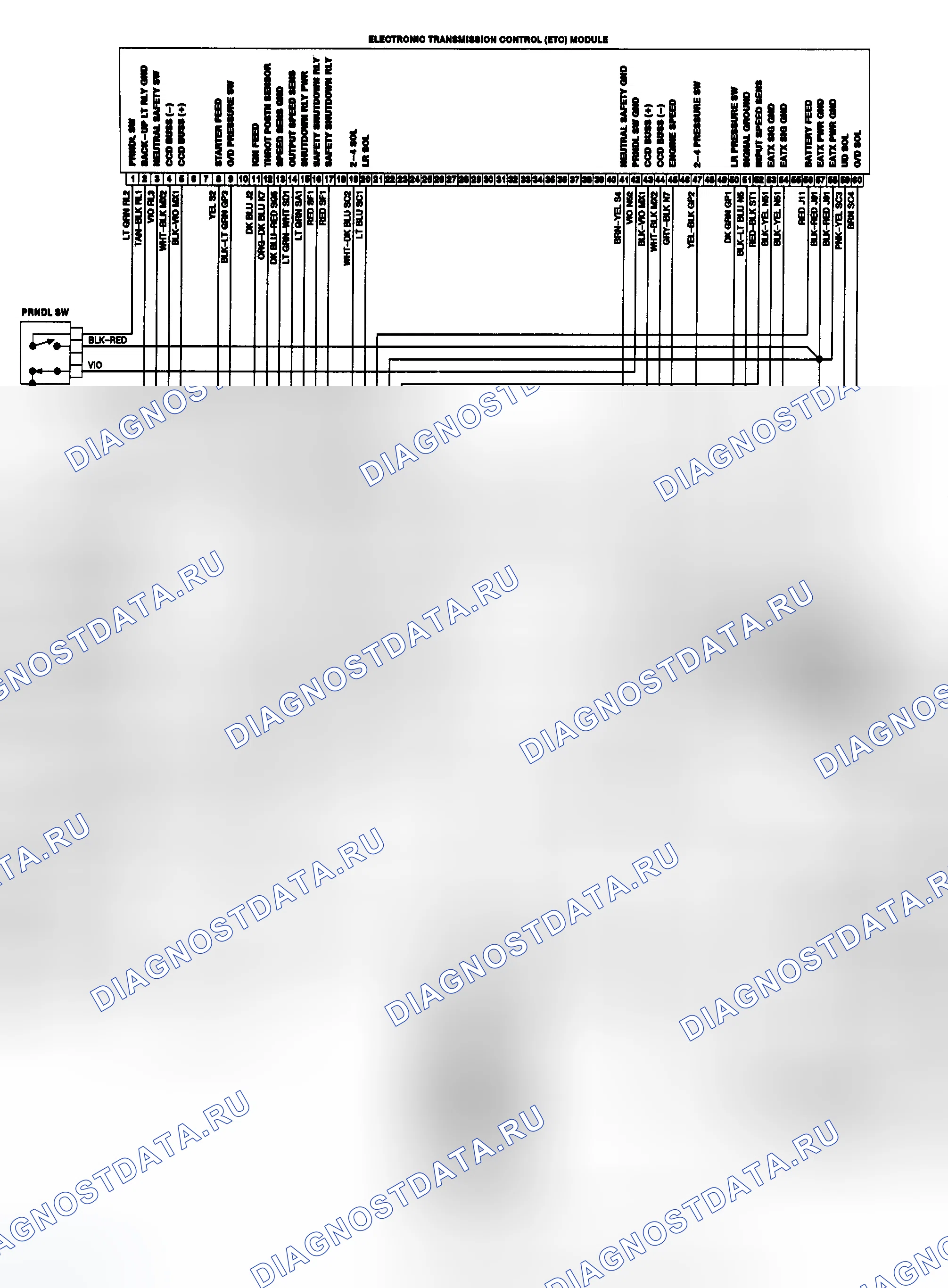Рис. 167: электросхемы. Chrysler New Yorker XIII