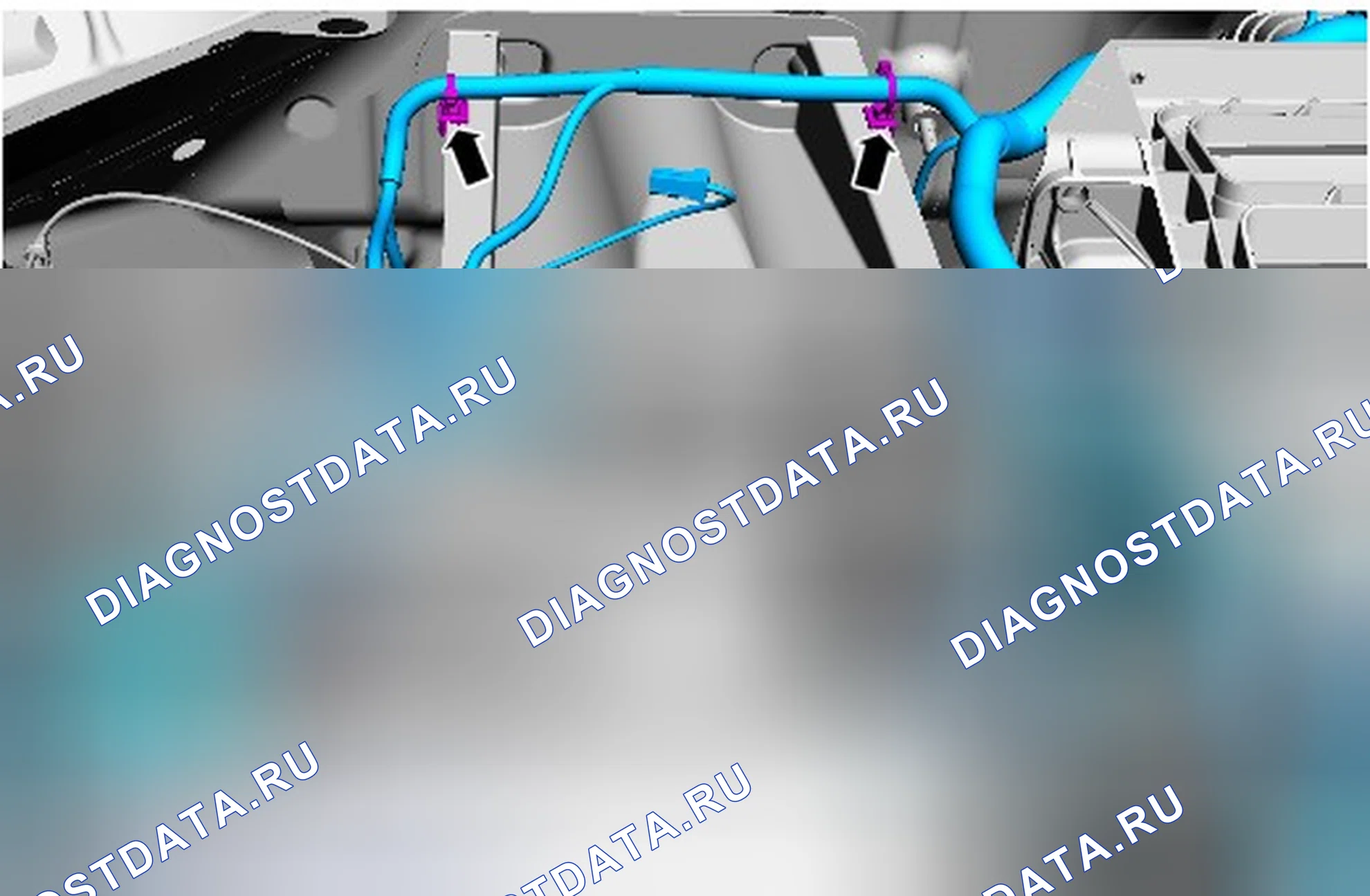 Как снять и установить жгут электропроводки панели приборов. Ford Mondeo IV рестайлинг