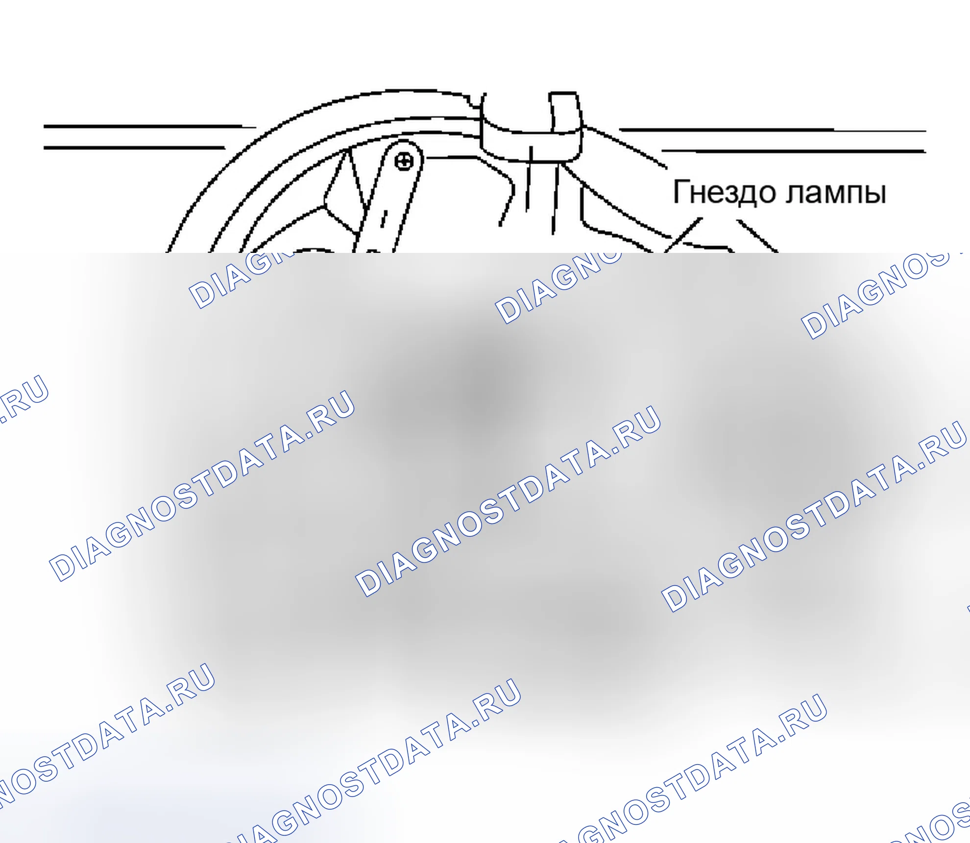 Рис. 37: ФАРА (ВНЕШНЯЯ СТОРОНА), ДЛЯ БЛИЖНЕГО СВЕТА. Infiniti Q45 III