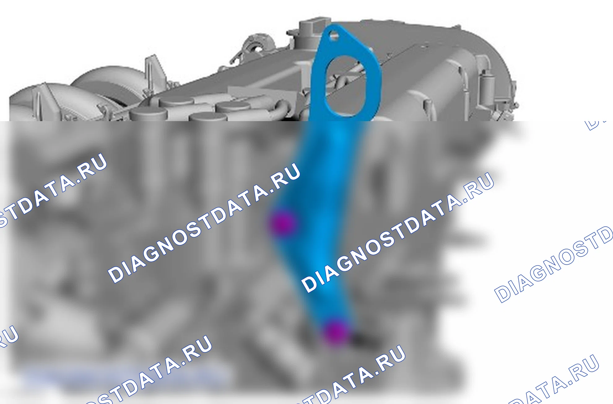 Как снять присоединяемые детали двигателя. Ford B-MAX I