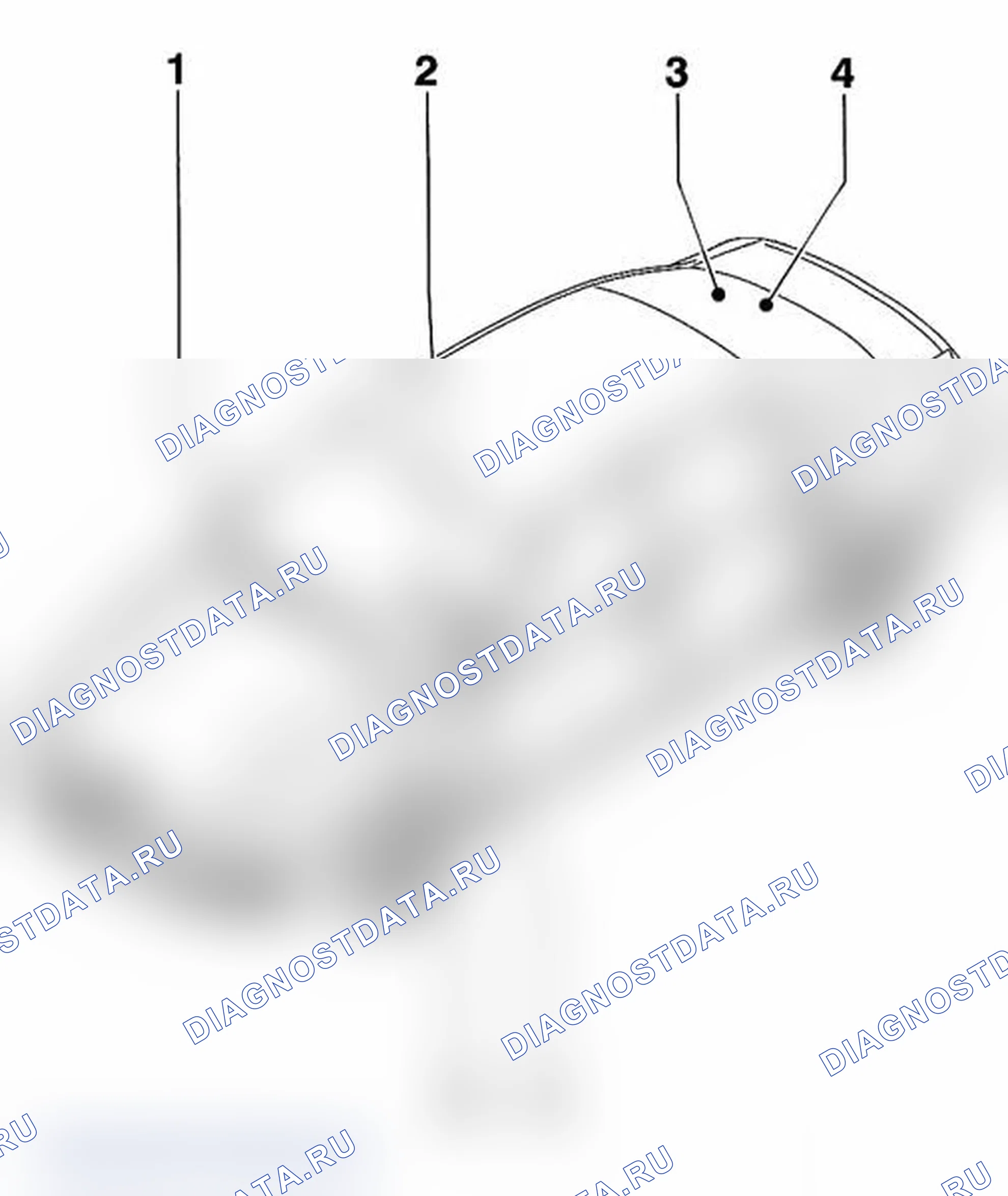 Рис. 4: Расположение реле. Audi S6 C6