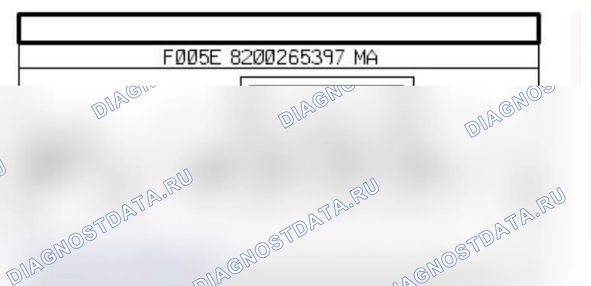 Распиновка разъёма 1322 — Замок двери задка. Renault Captur I