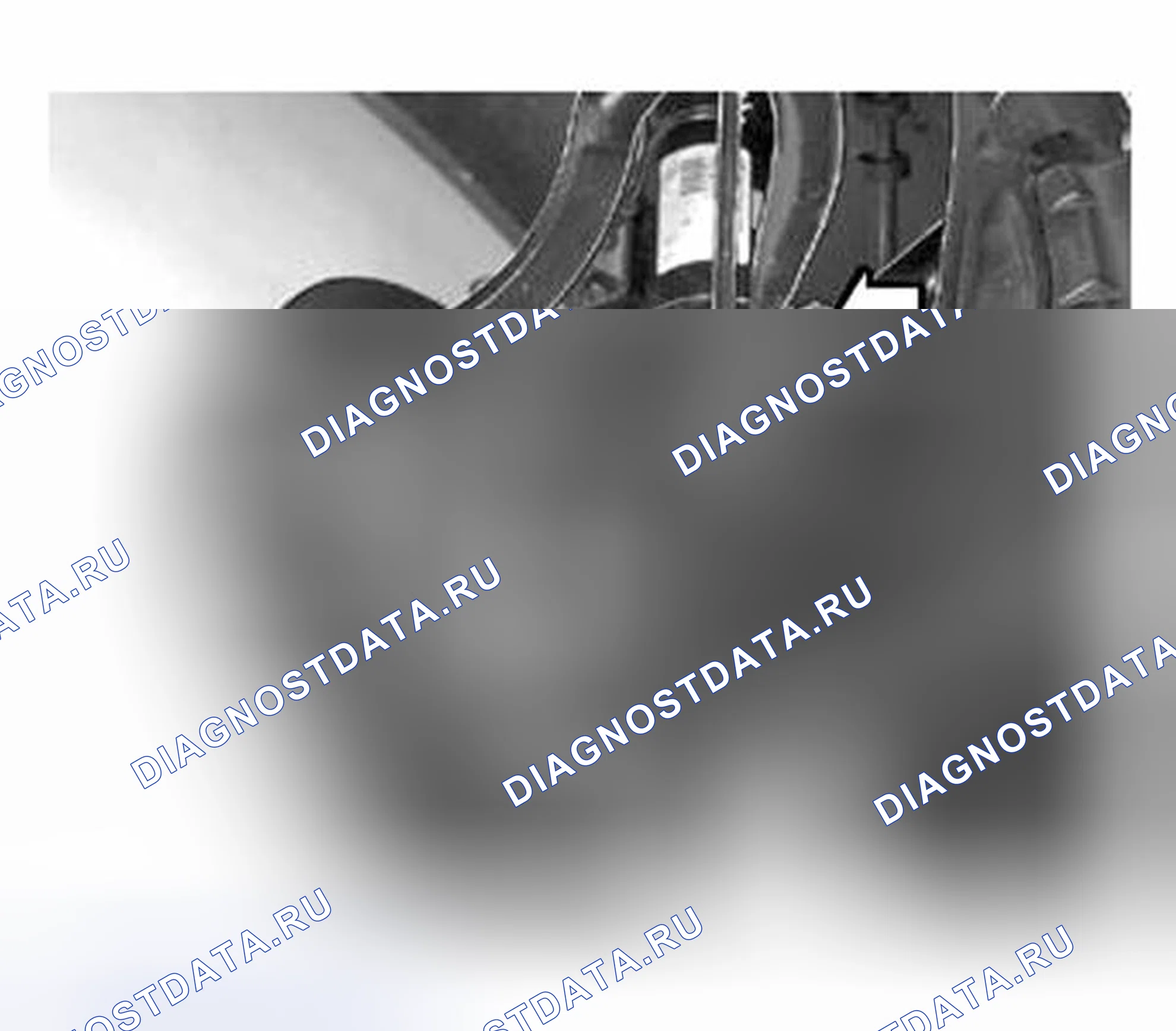 Рис. 47: Установка шарового шарнира на цапфе оси. Volvo C70 I