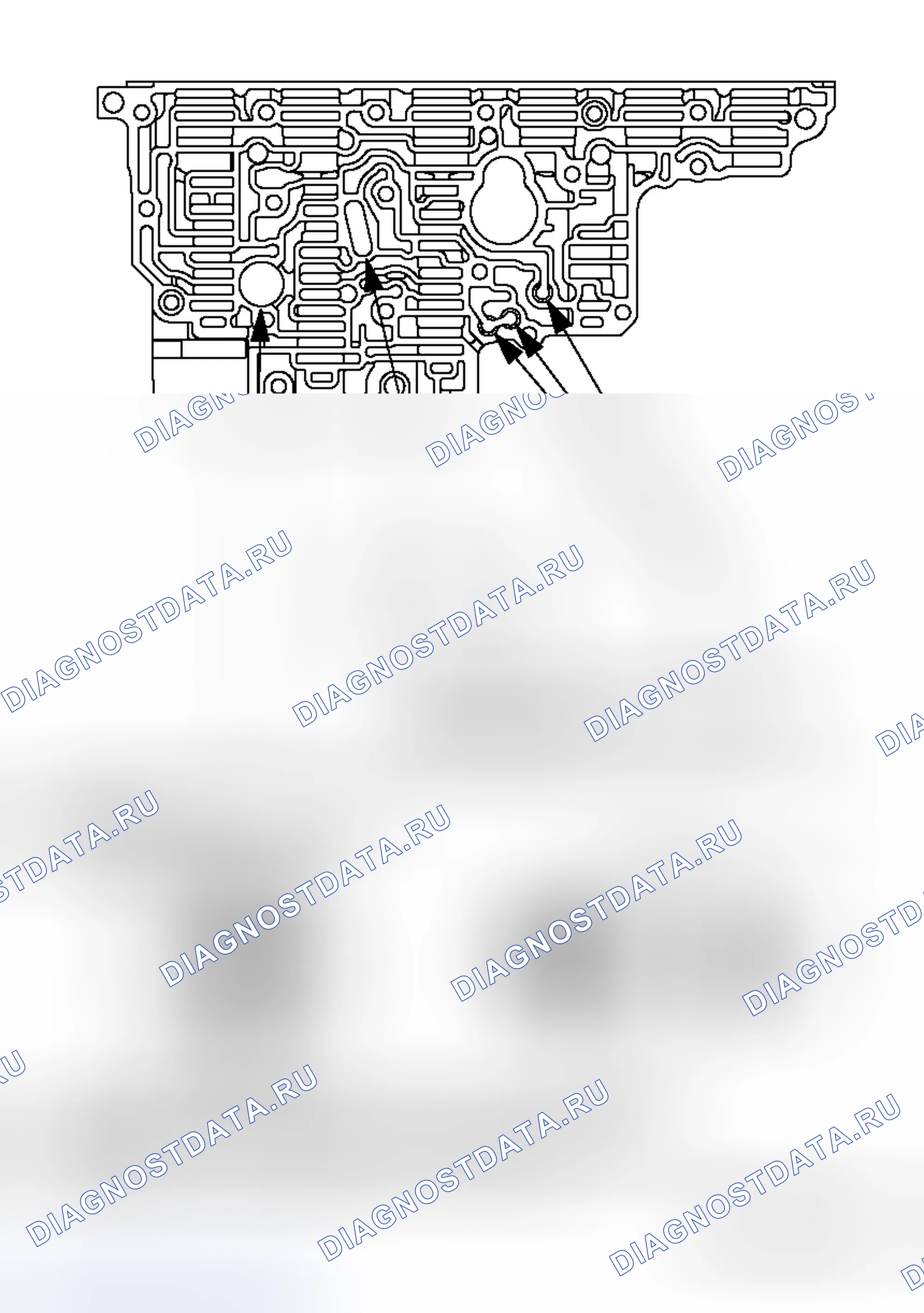 Рис. 50: > > F < < ПРУЖИНА / СТАЛЬНОЙ ШАРИК (ШАР КОНТРОЛЯ ДИАФРАГМЫ). Honda Grace I