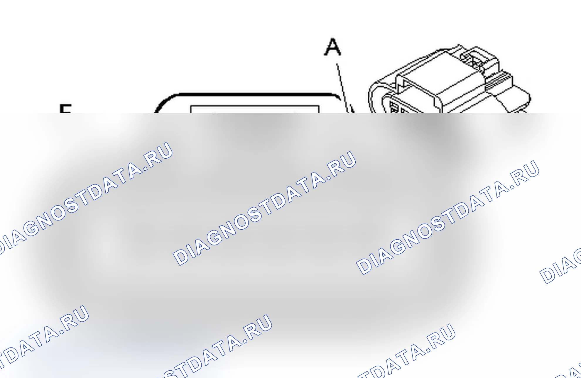 Рис. 306: Датчик положения педали акселератора (APP). Pontiac Solstice I final