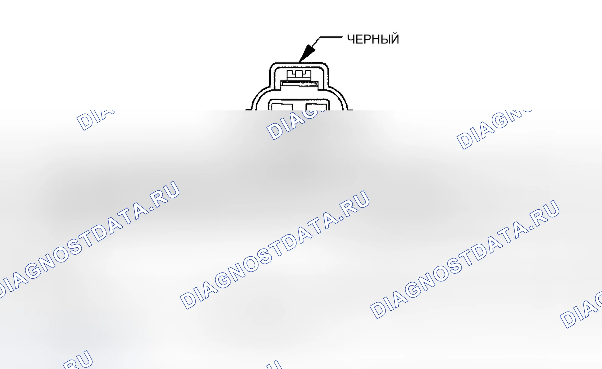 Рис. 343: ВИД С ТОРЦА РАЗЪЕМА ГЕНЕРАТОРА. Dodge Pickup R2500 