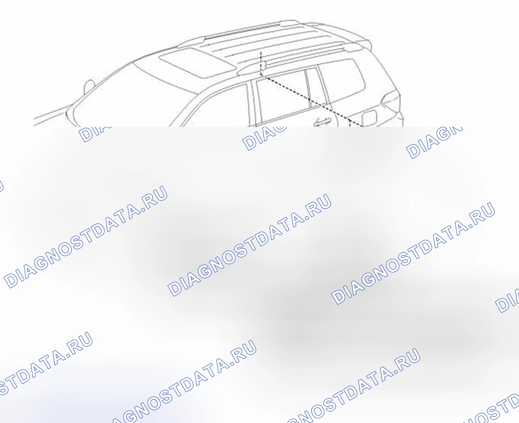 Рис. 62: ИЛЛЮСТРАЦИЯ. Toyota Highlander II рестайлинг