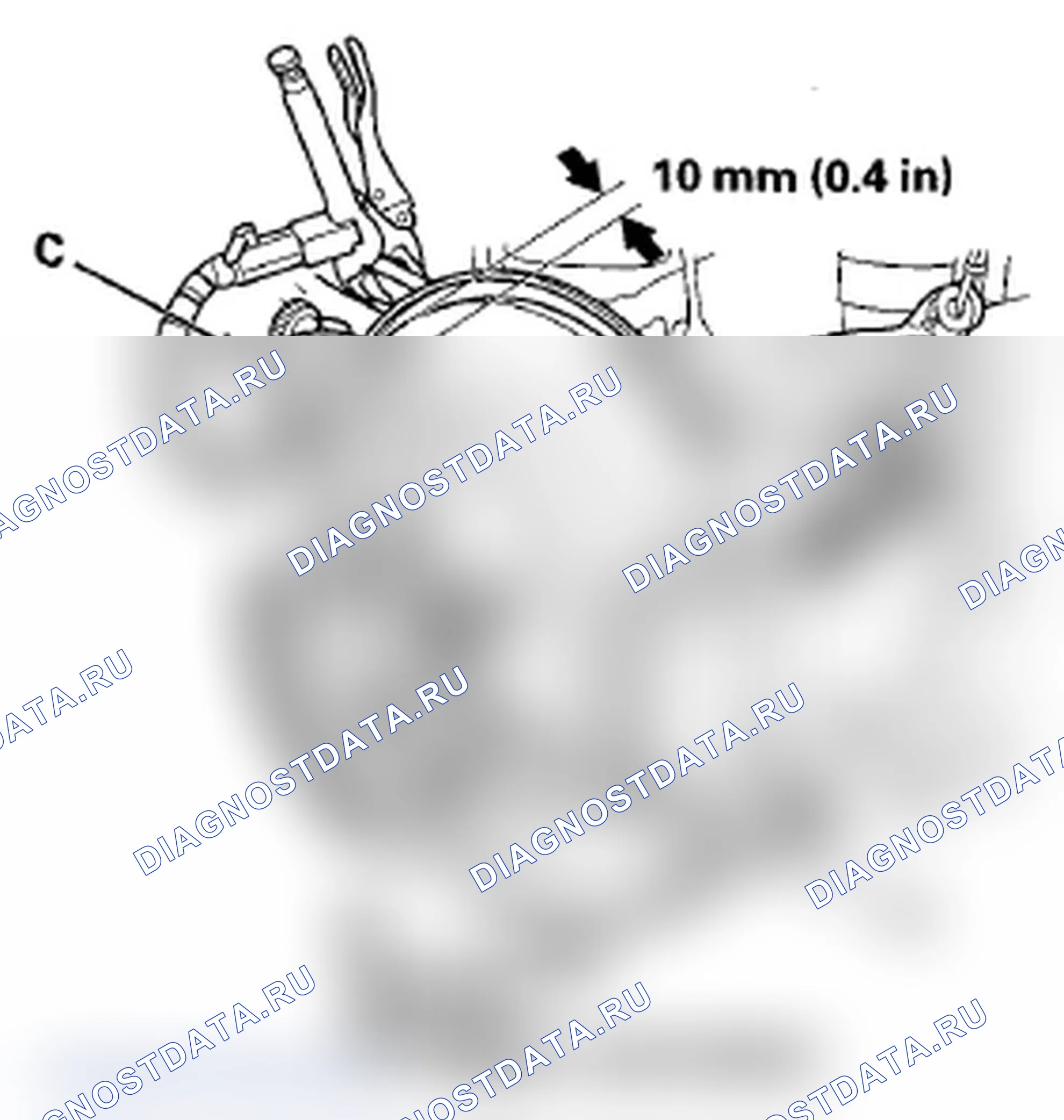 Рис. 48: Биение. Acura MDX II рестайлинг