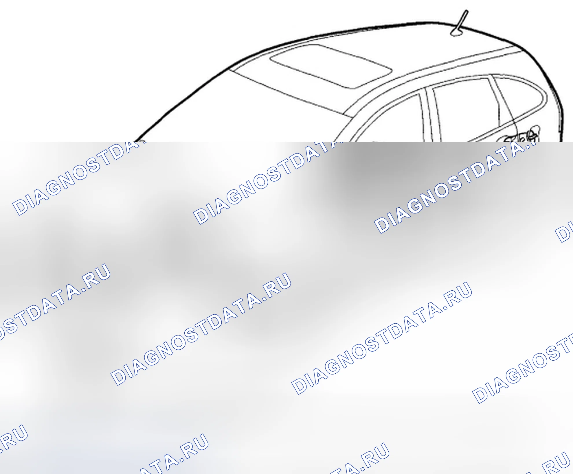 Рис. 244: Осмотр топливопровода. Honda CR-V III