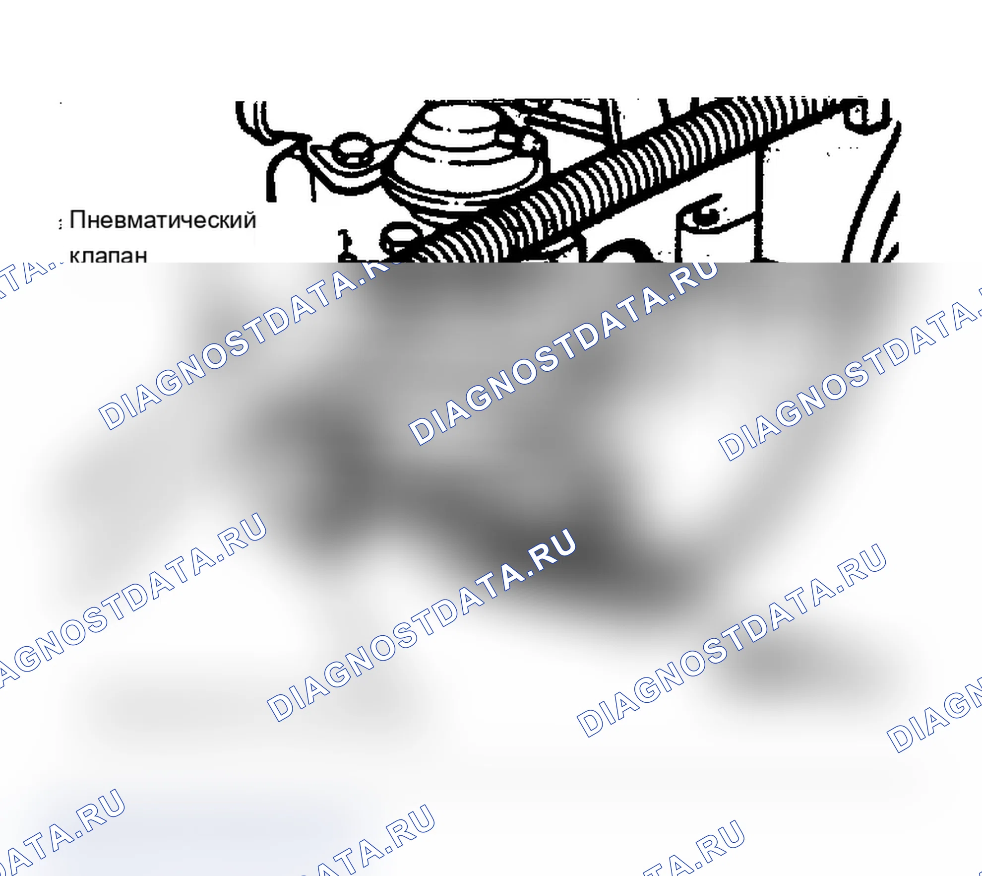 Рис. 24: Реакторная система с импульсным впрыском воздуха (некоторые 4-цилиндр двигатели объемом 2,0 л). Chevrolet Cavalier I