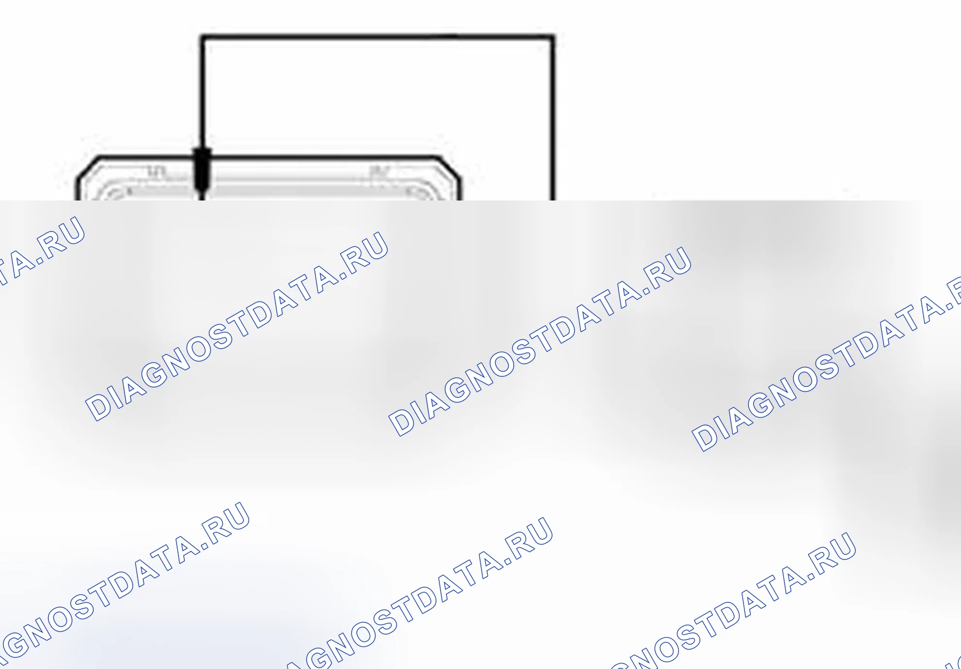 Рис. 9: диагностический тест B: расшифровка кода ошибки P0572, P0573 ИЛИ P1703. Ford Econoline E250 