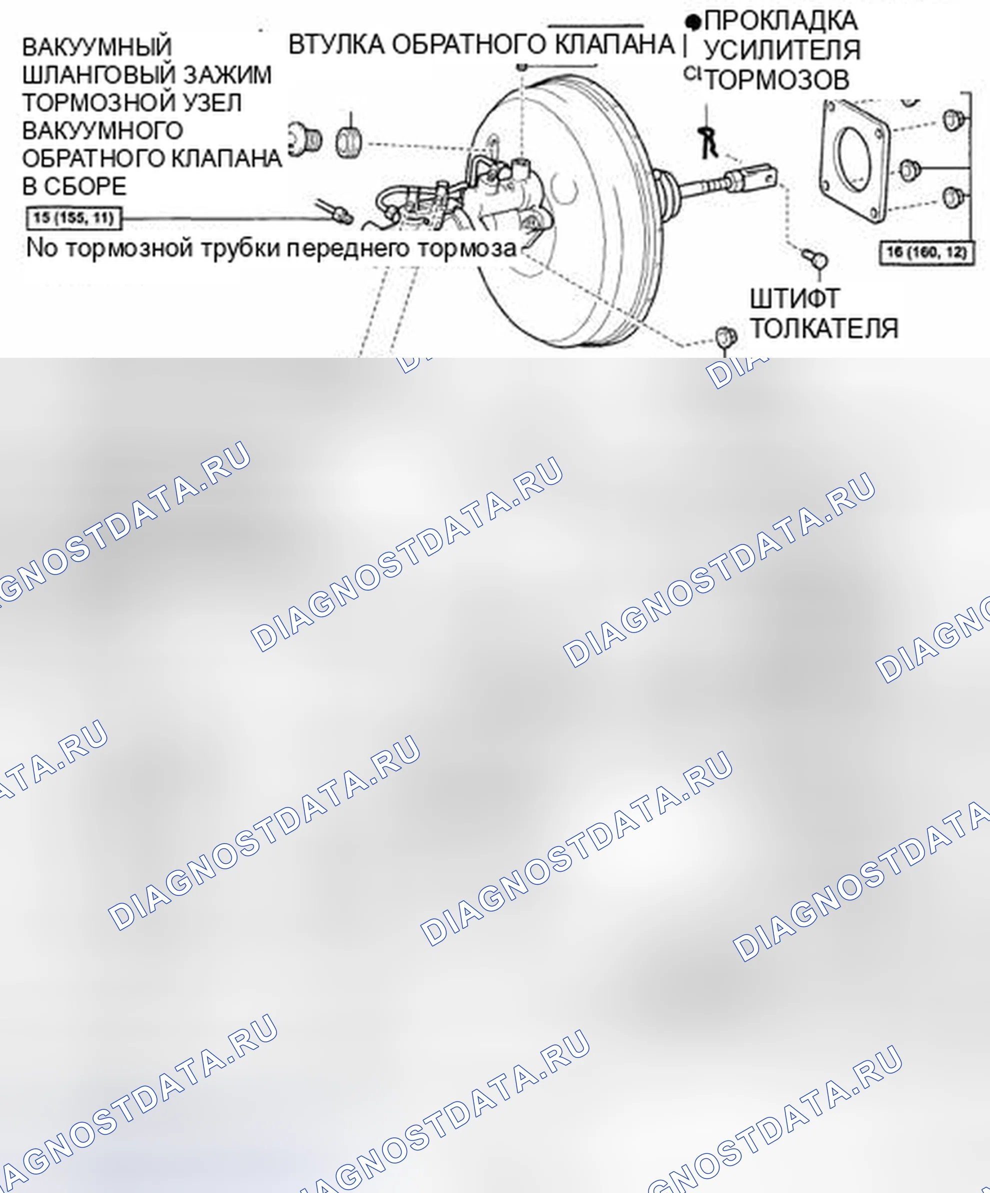 Рис. 8: КОМПОНЕНТЫ. Toyota Sienna II рестайлинг