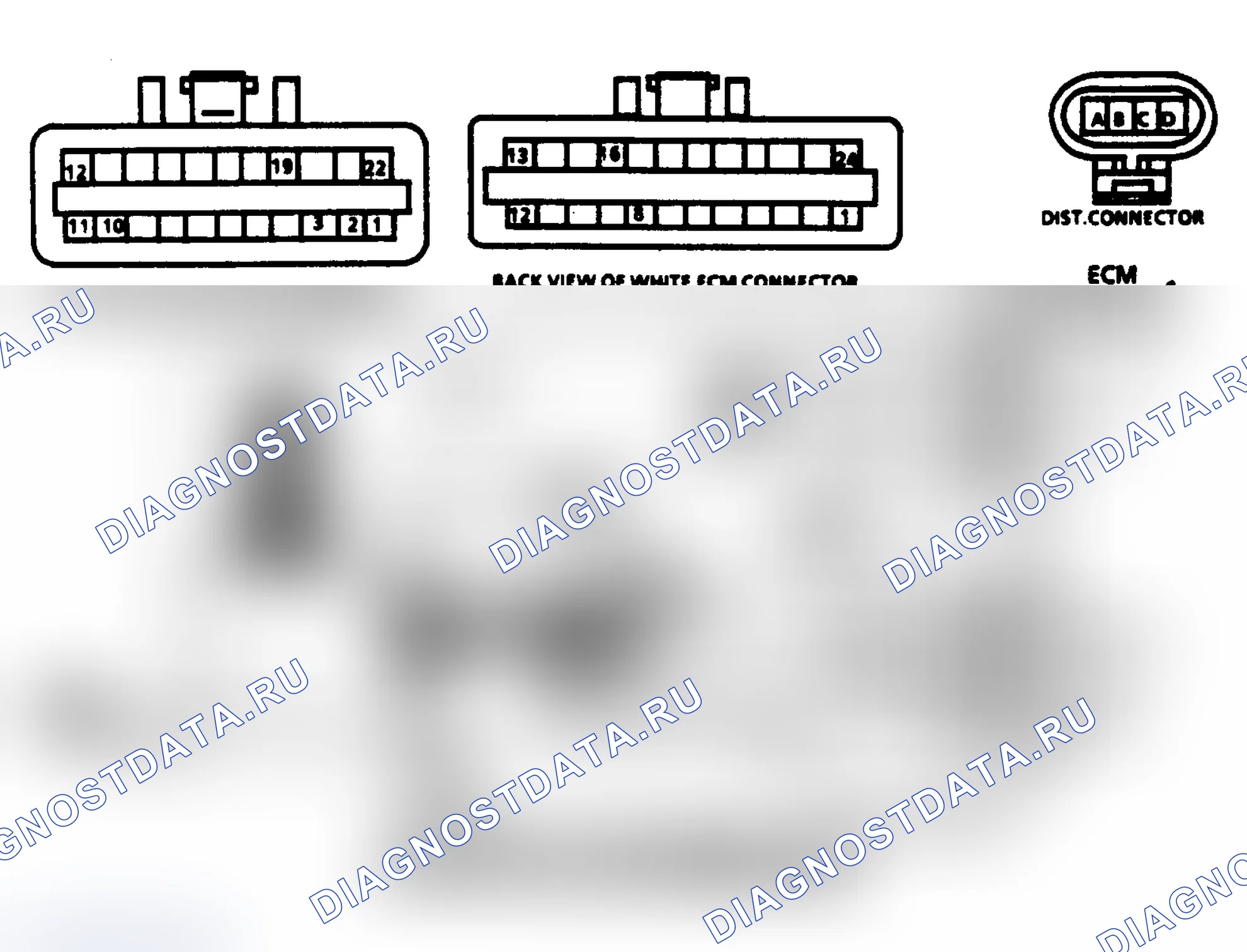 Рис. 231: Код 42, электронная синхронизация искры, схема (модели Astro - M). Chevrolet Cab & Chassis S10 