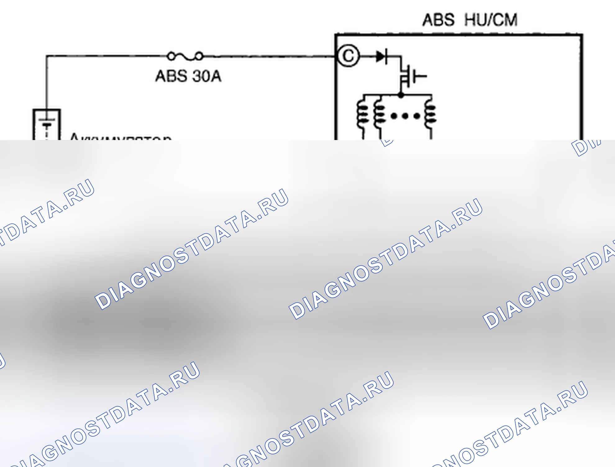 Рис. 25: расшифровка кода ошибки C1186, C1266 [ABS]. Mazda MX-5 NC рестайлинг