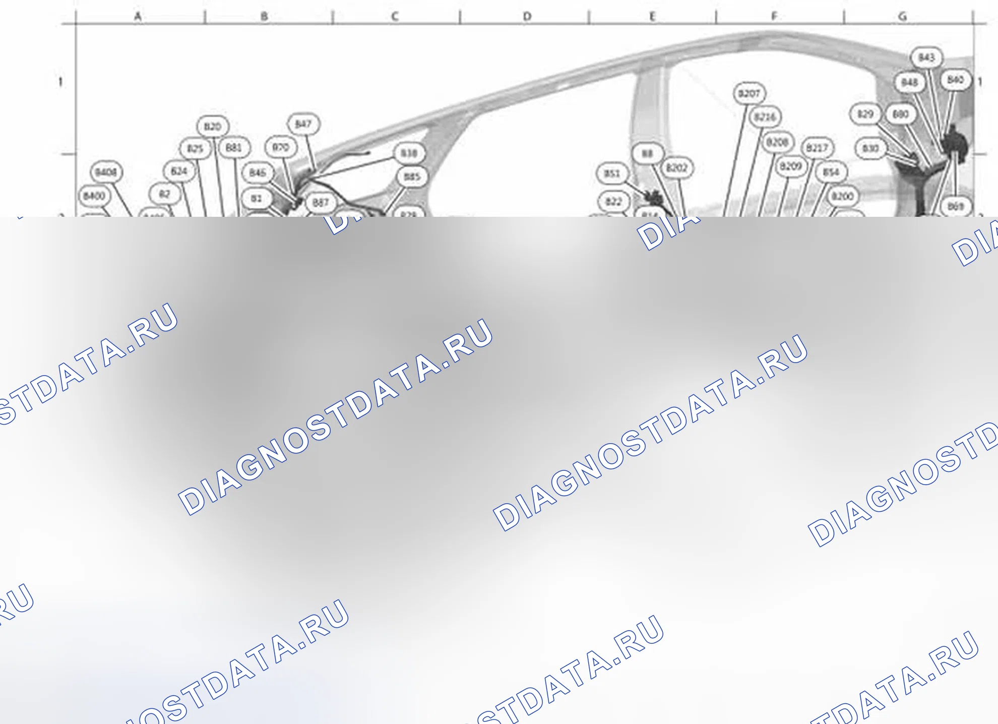 Рис. 152: СТРАХОВОЧНАЯ ПРИВЯЗЬ. Infiniti QX60 I