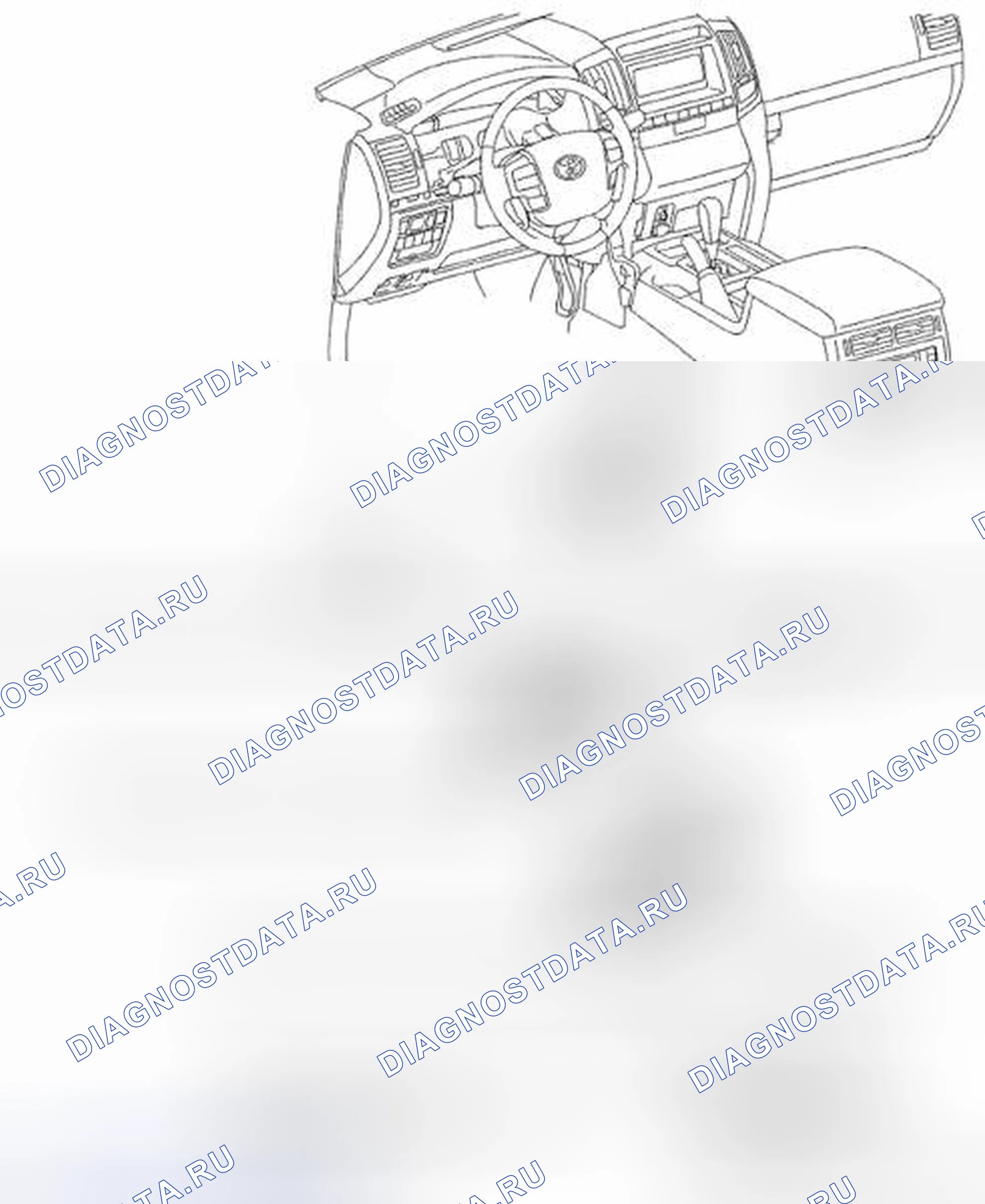 Рис. 45: КОМПОНЕНТЫ. Toyota Land Cruiser 200