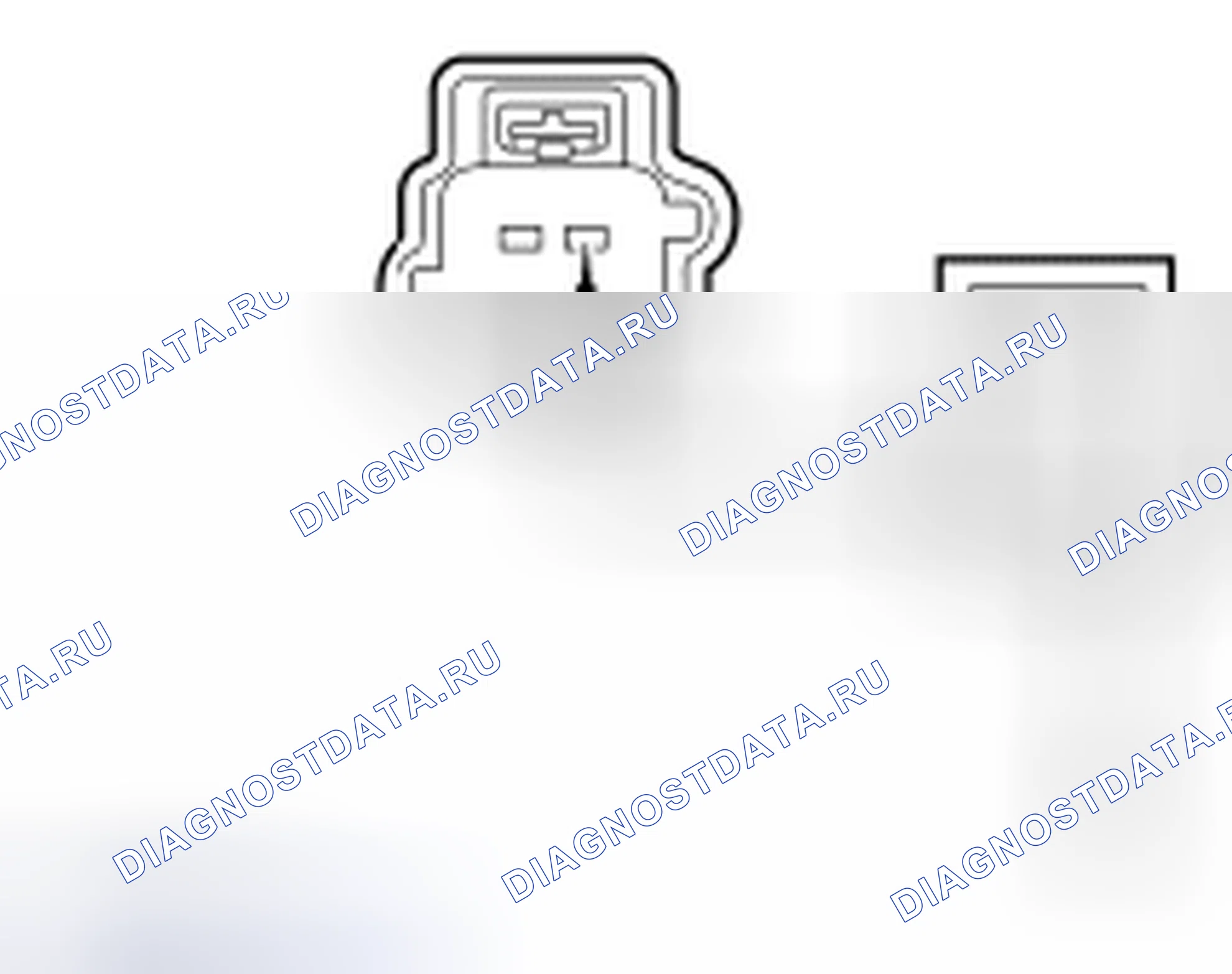 Рис. 19: ТОЧЕЧНОЕ ИСПЫТАНИЕ F: НАСОС ОМЫВАТЕЛЯ НЕ РАБОТАЕТ. Hyundai Lafesta I