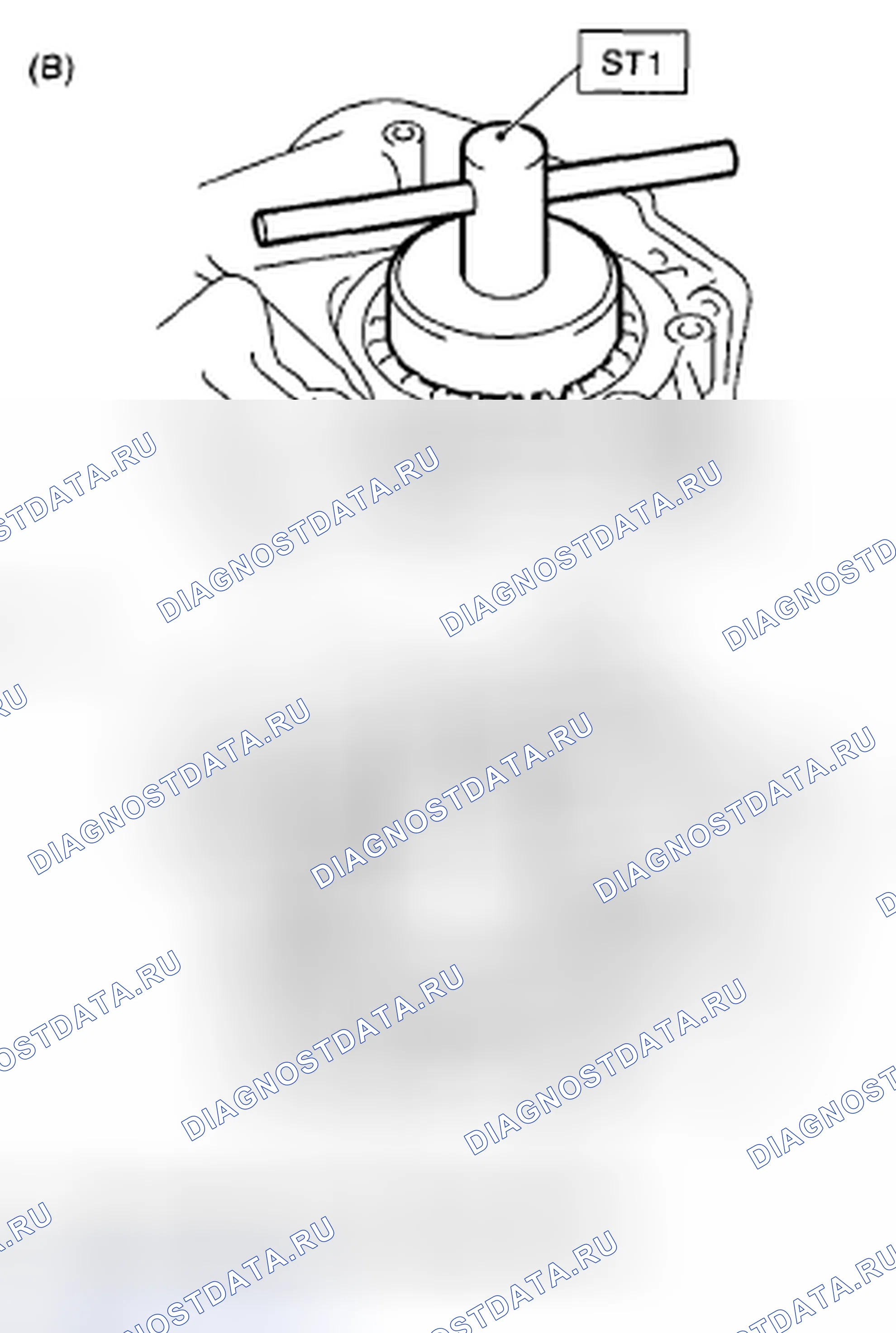 Рис. 343: УСТАНОВКА. Subaru Legacy BL/BP рестайлинг