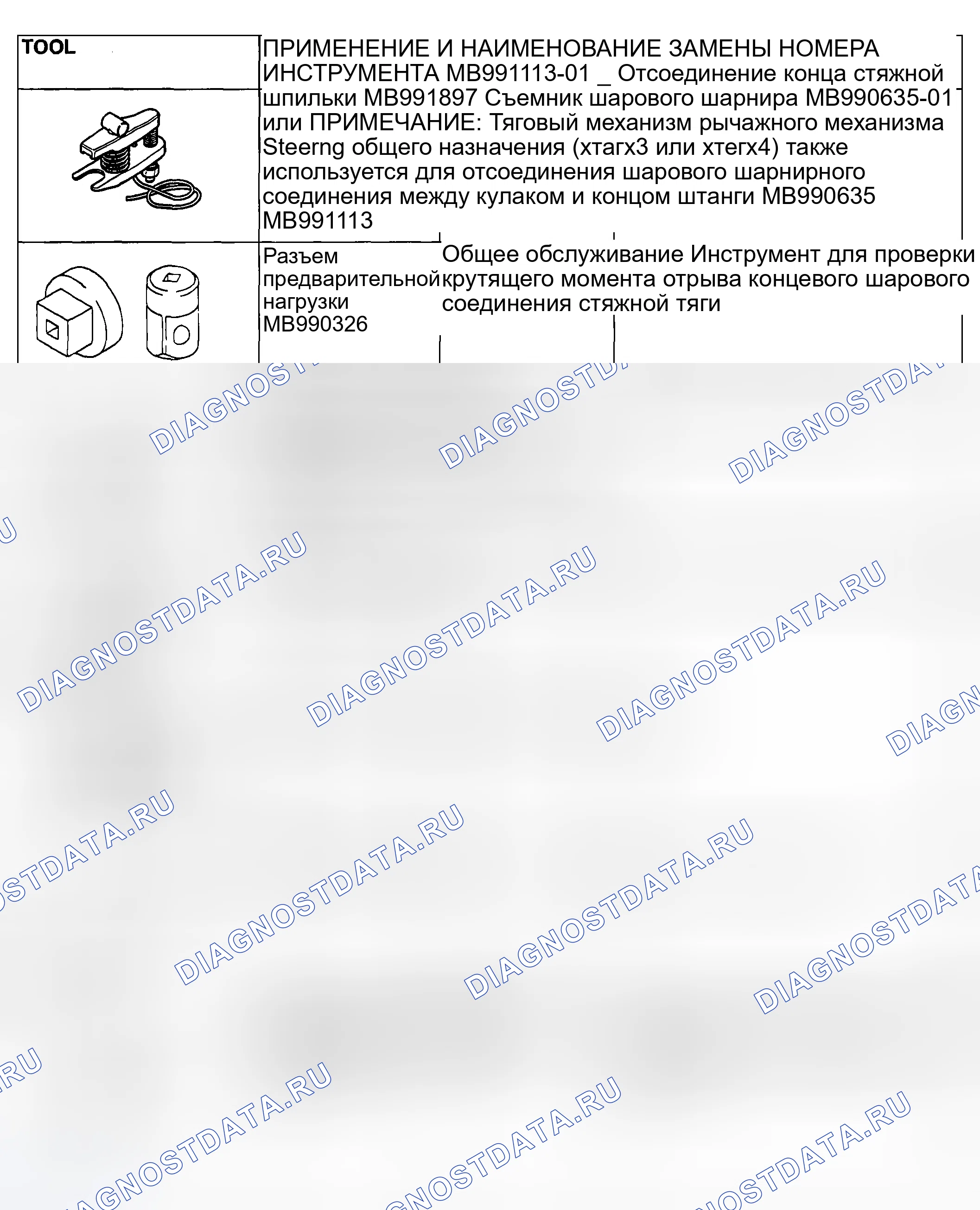 Рис. 109: СПЕЦИАЛЬНЫЕ ИНСТРУМЕНТЫ. Mazda MX-30 I