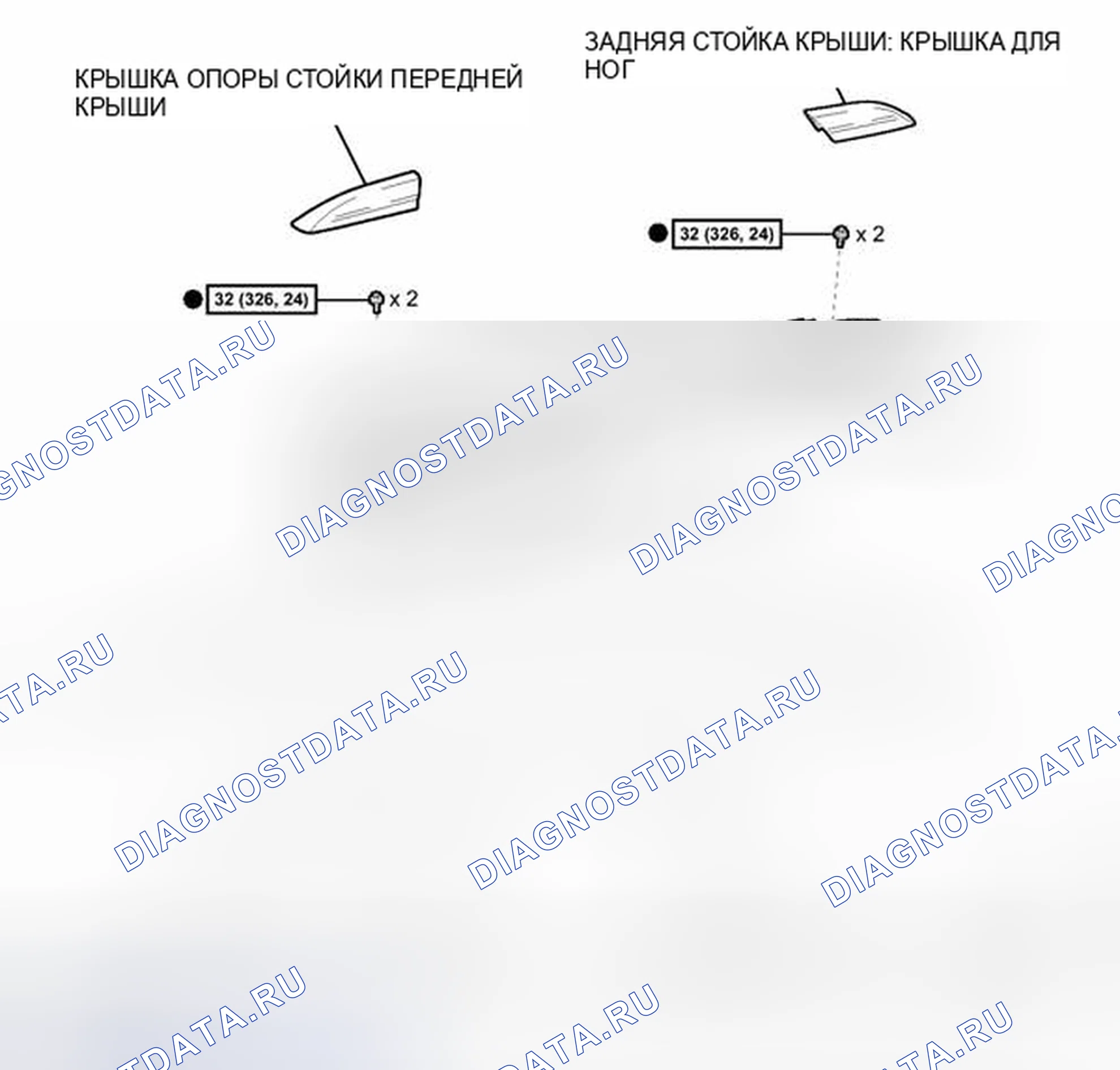 Рис. 151: ИЛЛЮСТРАЦИЯ. Toyota Highlander II рестайлинг