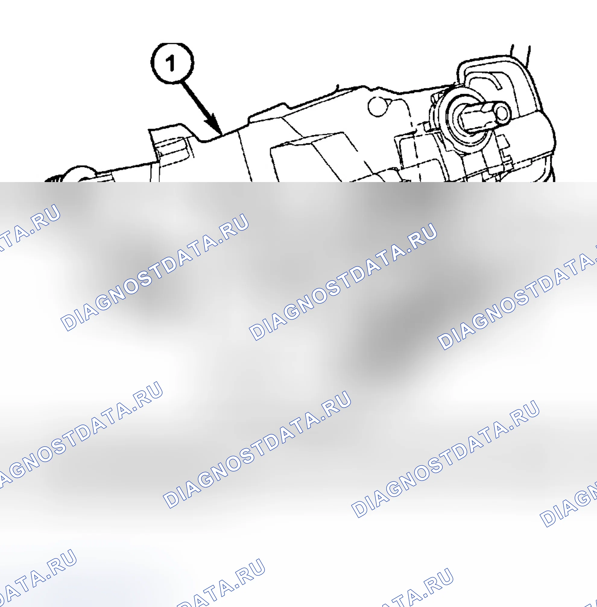 Рис. 120: ПРОЦЕДУРА РЕГУЛИРОВКИ. Dodge Pickup R1500 