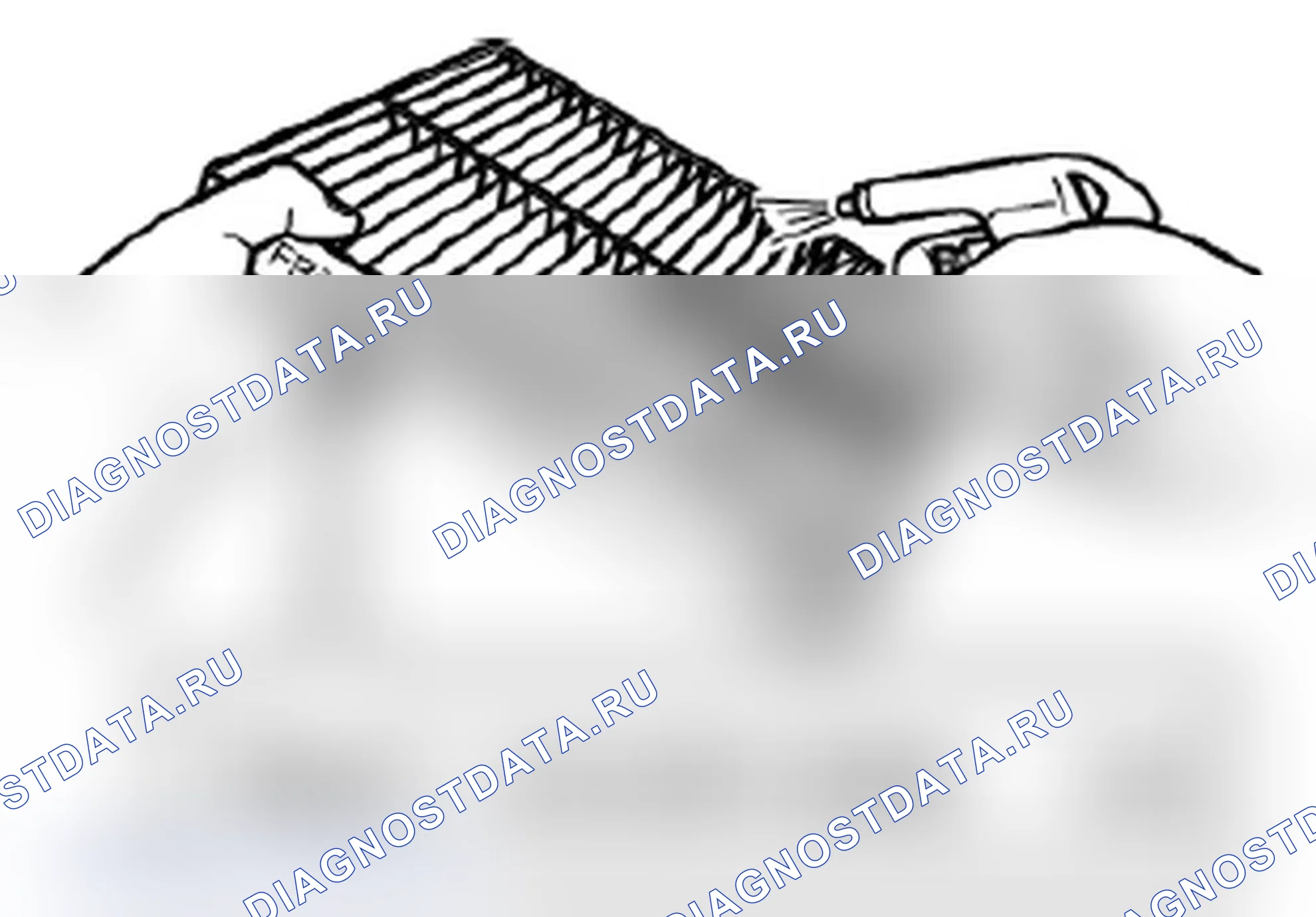 Рис. 29: ПРОВЕРКА ВОЗДУШНОГО ФИЛЬТРА ОВКВ. Suzuki Grand Vitara II