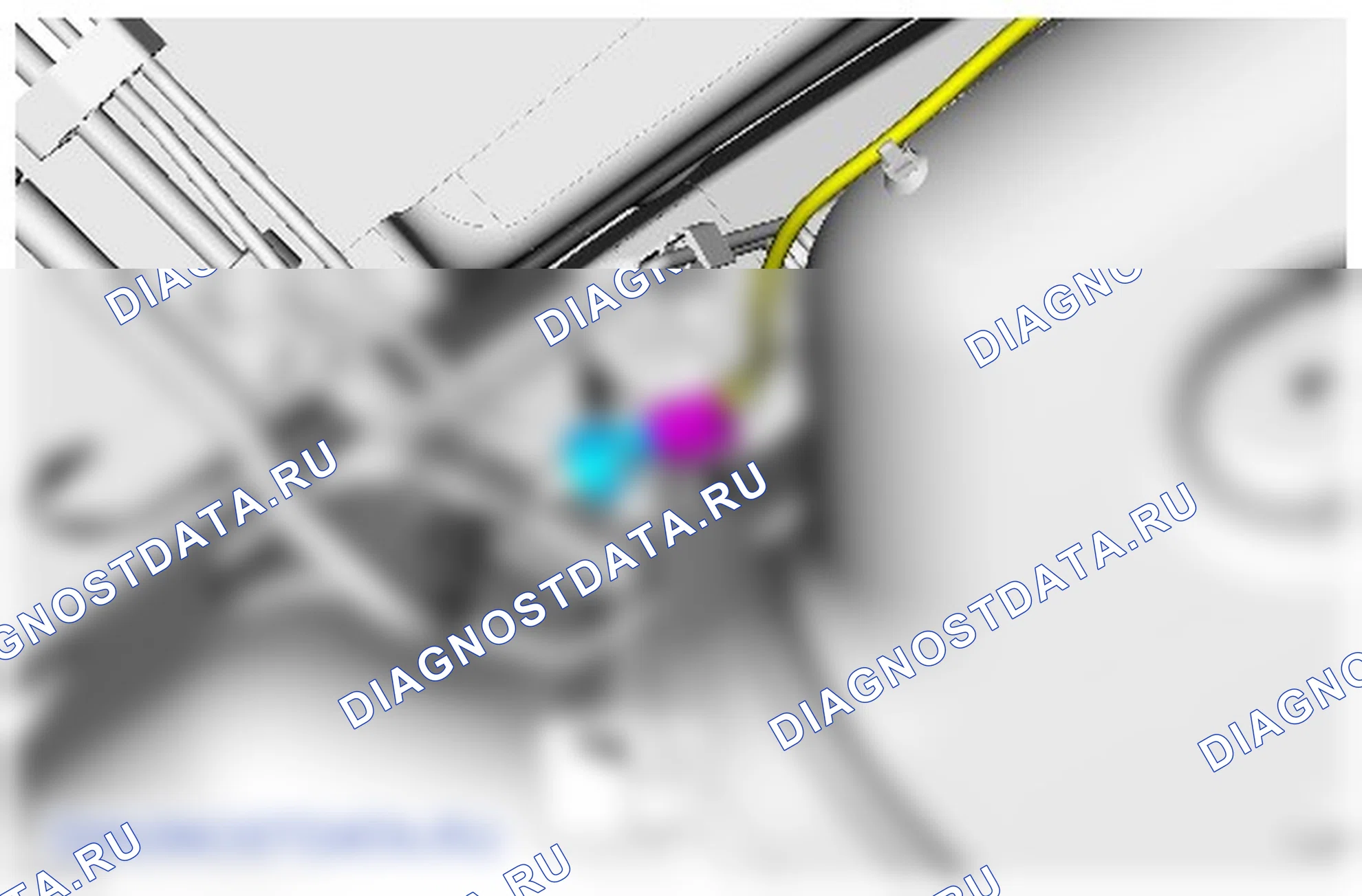 Как снять и установить датчик давления в топливопроводе. Ford Galaxy III