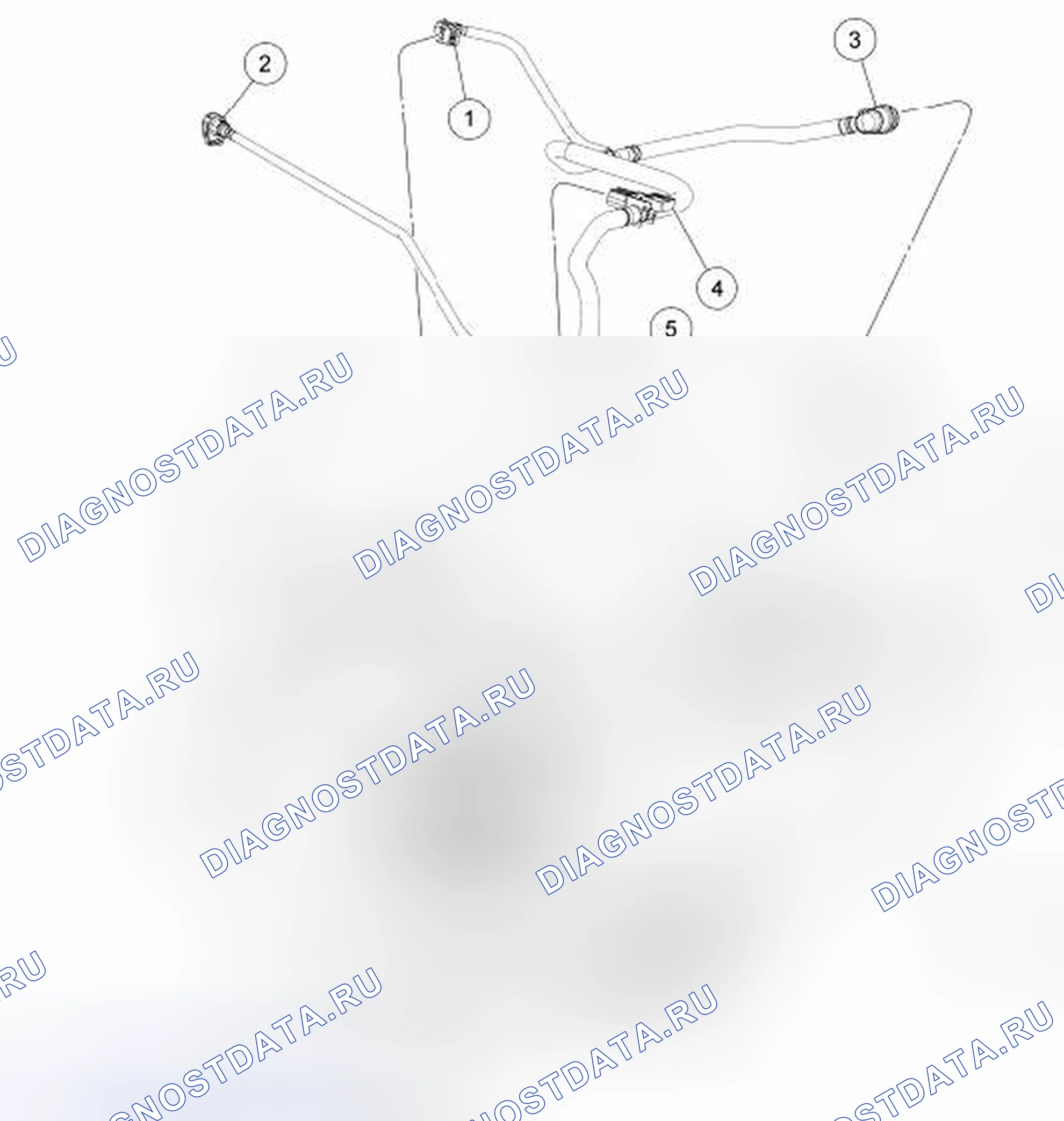 Рис. 4: L-образный топливный бак. Hyundai ix55 I