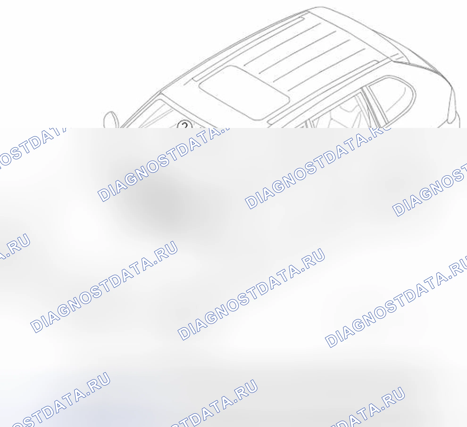 Рис. 113: Компоновка компонентов. Porsche Cayenne S I рестайлинг