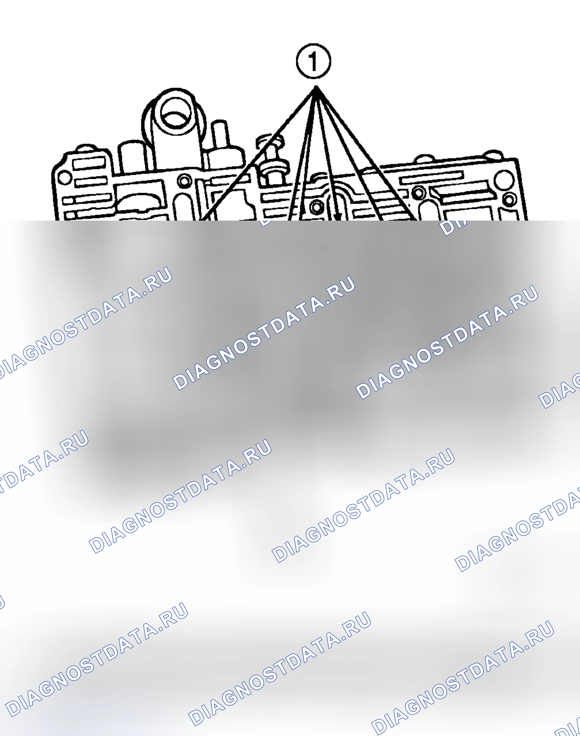 Рис. 403: ВЕРХНИЙ И НИЖНИЙ КОРПУС. Dodge Cab & Chassis R3500 